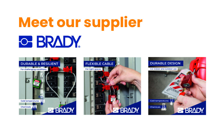 Meet our supplier: Brady, Expert in Lockout-Tagout