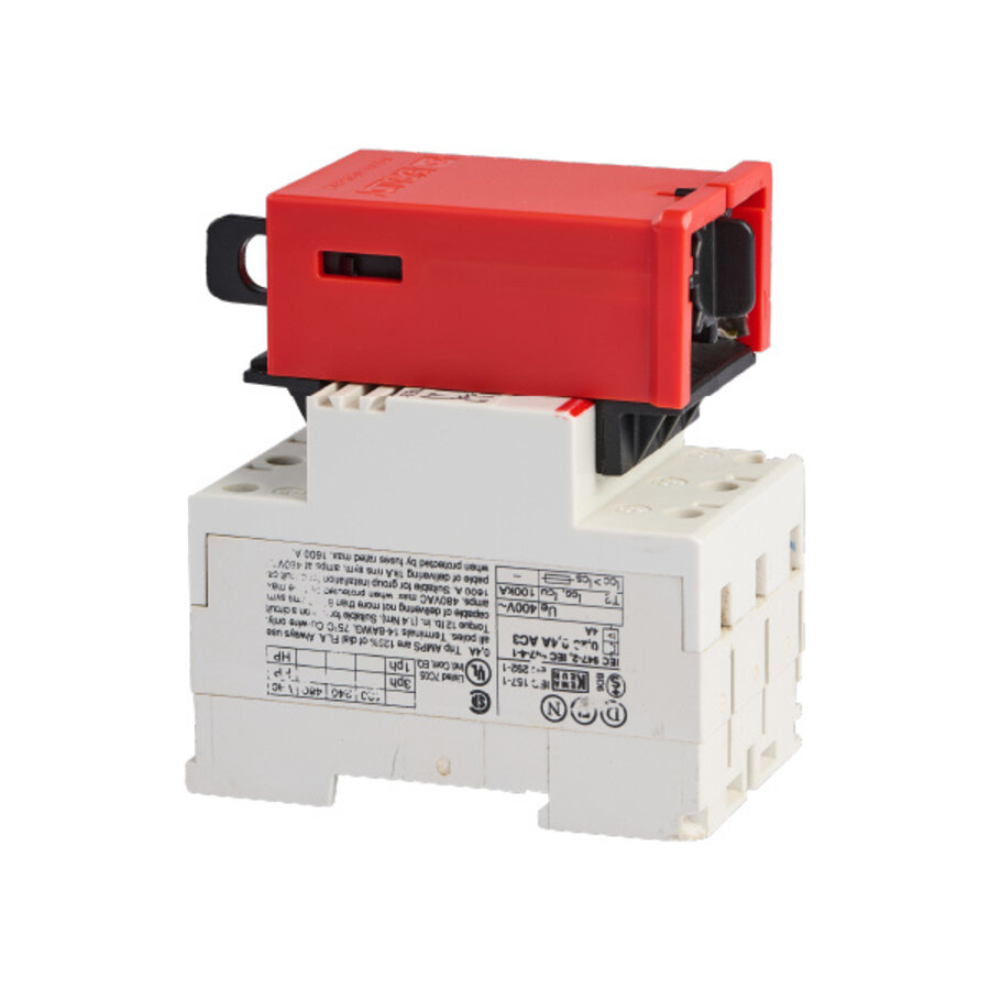 Universeel vergrendelingssysteem voor roterende stroomonderbrekers