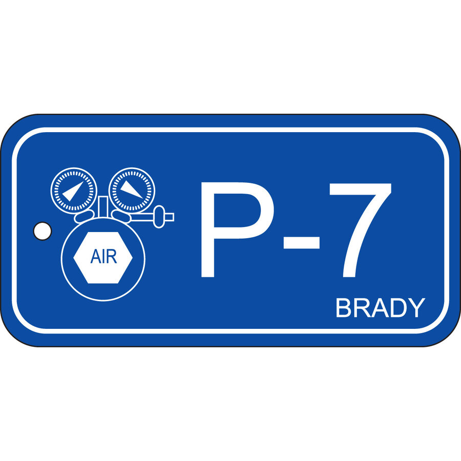 Isolation point label Pneumatic