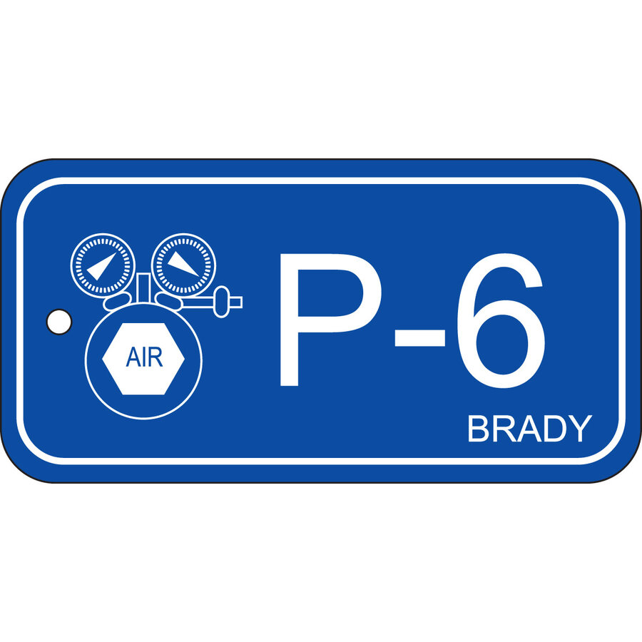 Isolation point label Pneumatic