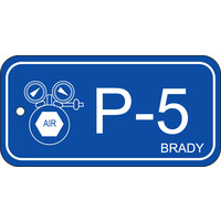 Isolation point label Pneumatic