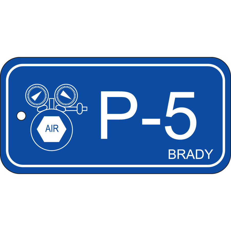 Isolation point label Pneumatic