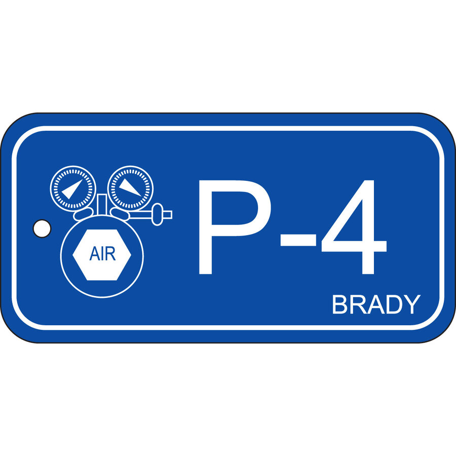 Isolation point label Pneumatic