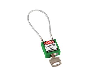 Brady Part: 146120, Compact Cable Padlocks