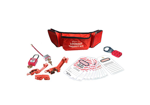 Lockout pouch filled 1456E410 