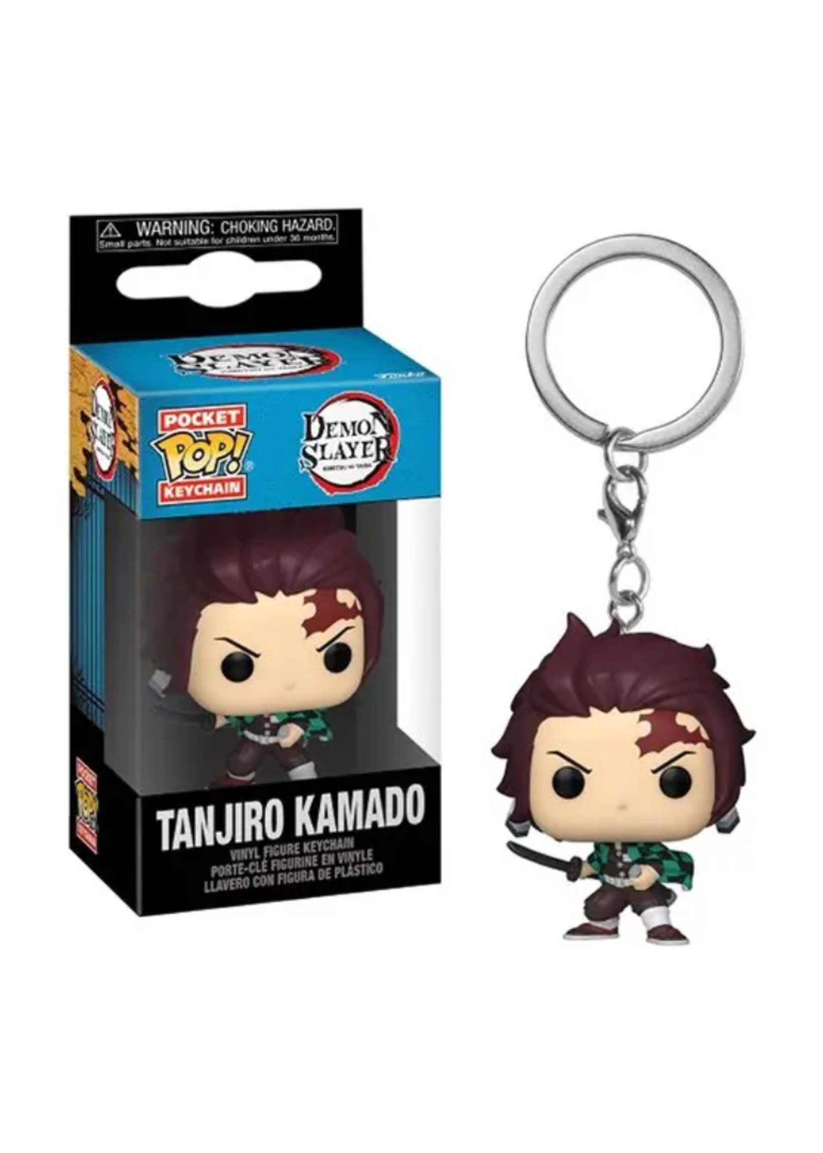 Funko Pop Keychain: Demon Slayer - Tanjiro