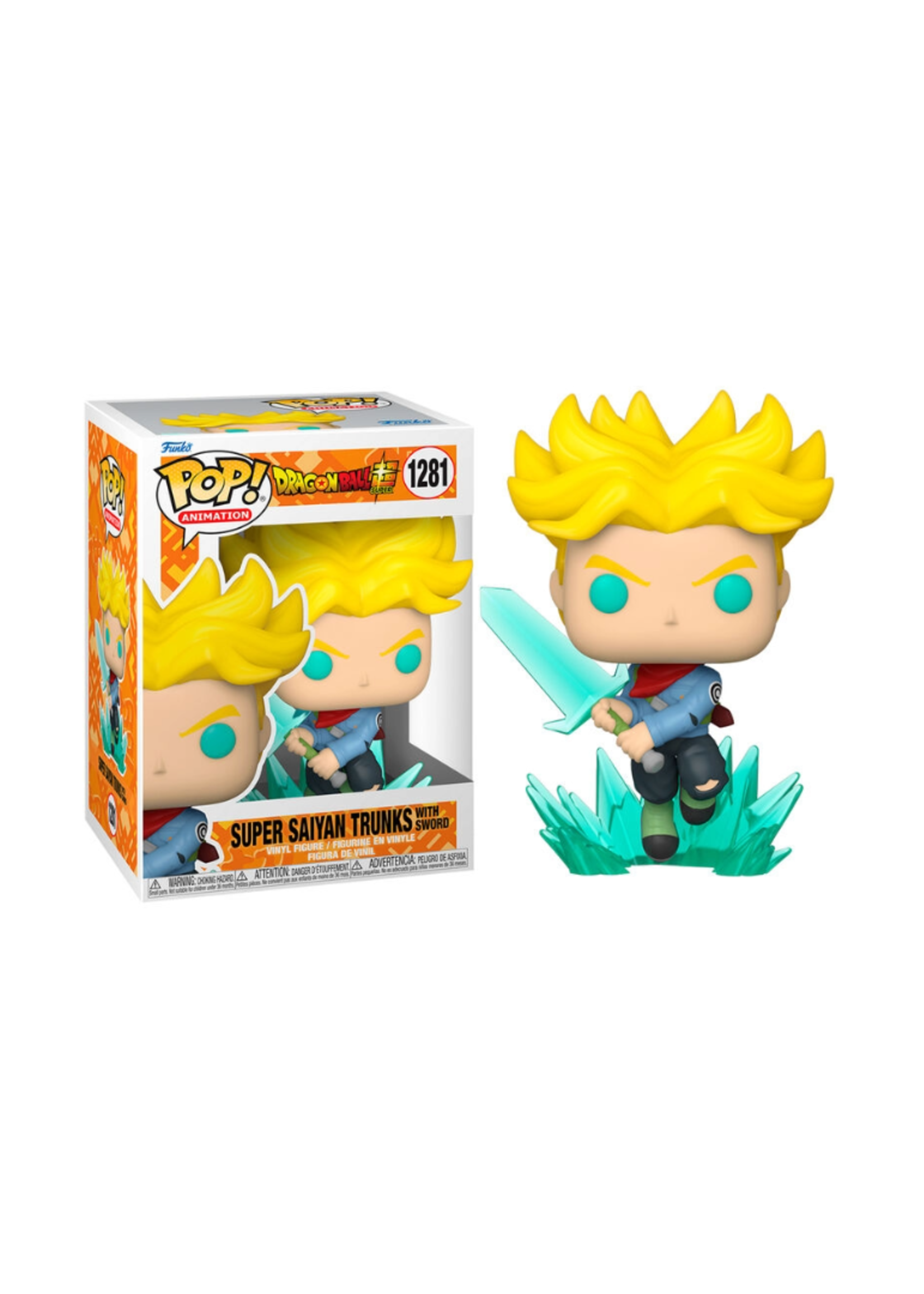 Funko POP! Dragon Ball- Super Saiyan Trunks w/ Sword
