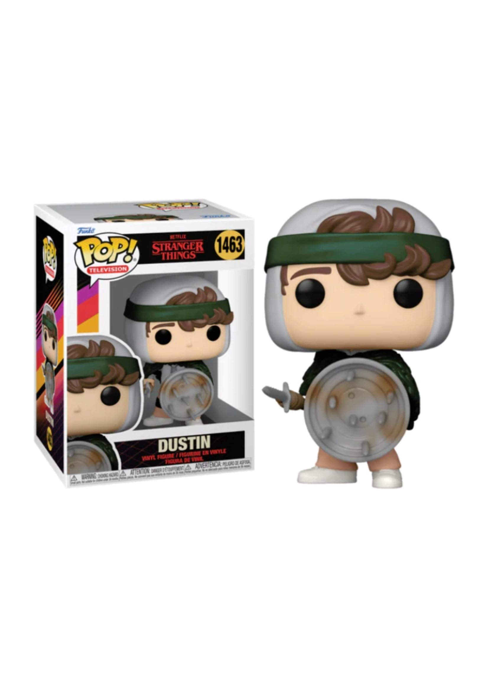 Funko POP! Stranger Things - Hunter Dustin w/ shield​​