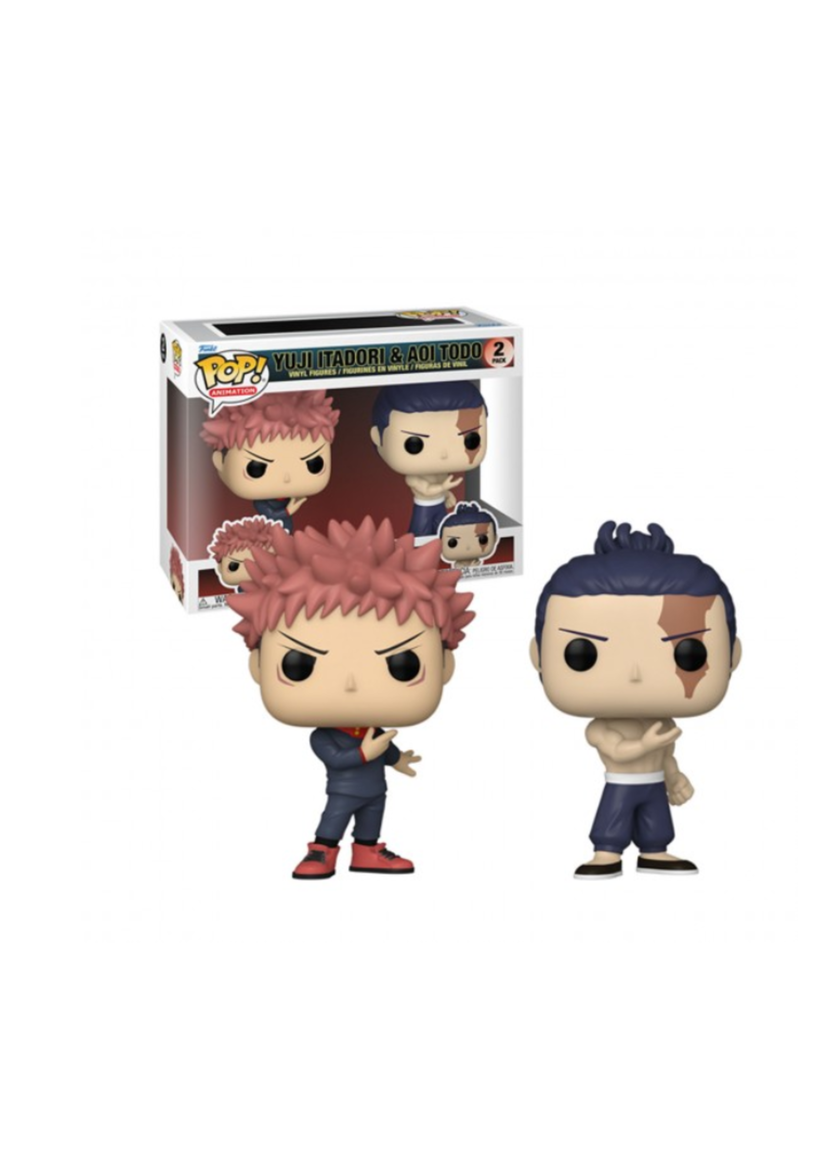 Funko POP! Jujutsu Kaisen - 2PK Itadori & Todo