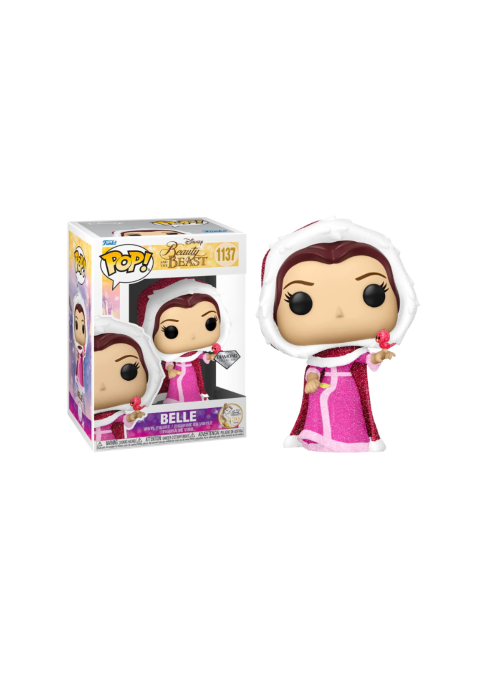 Funko POP! Beauty and the Beast - Winter Belle Diamond Collection