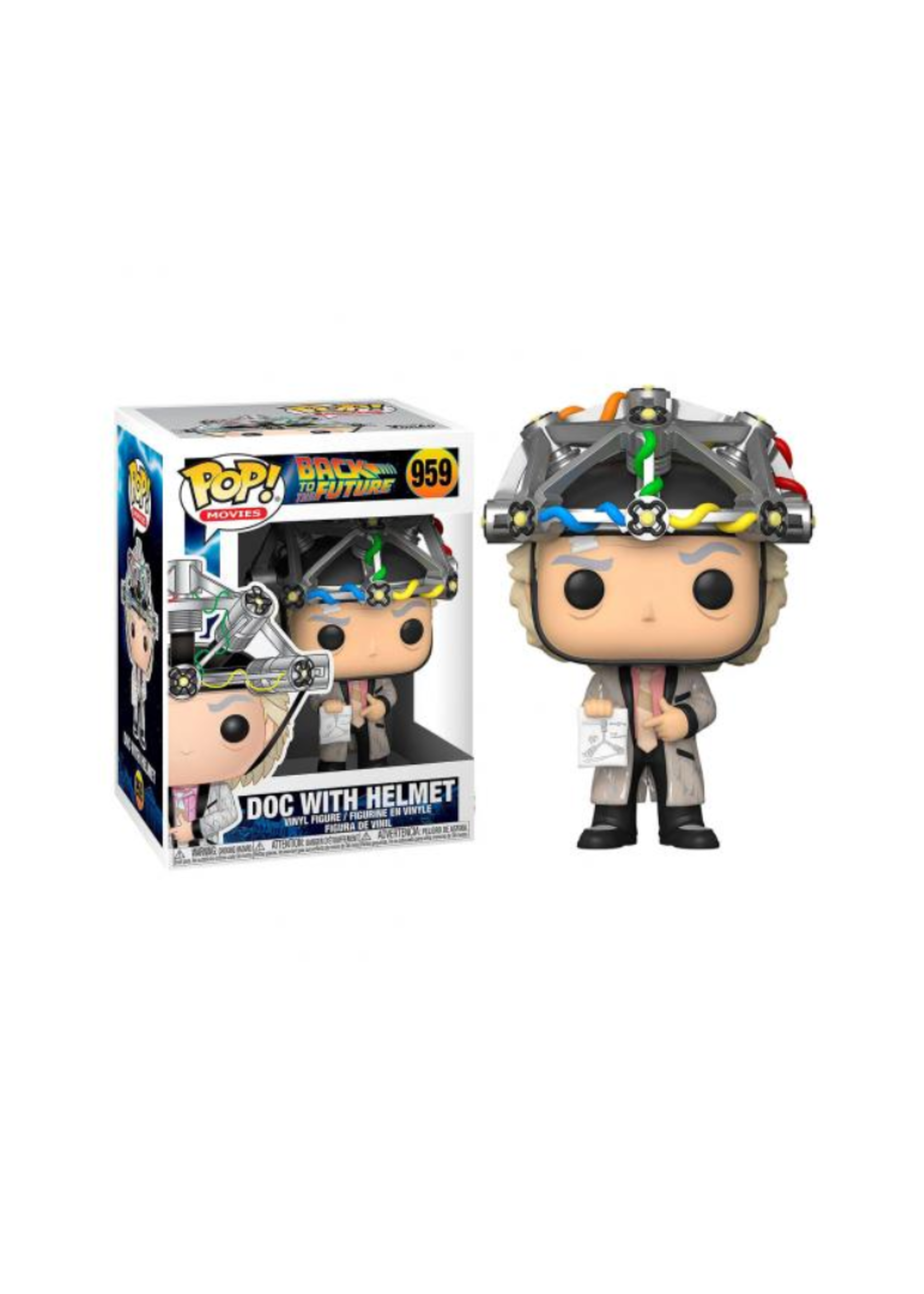 Funko POP! Back To The Future - Doc w/ helmet