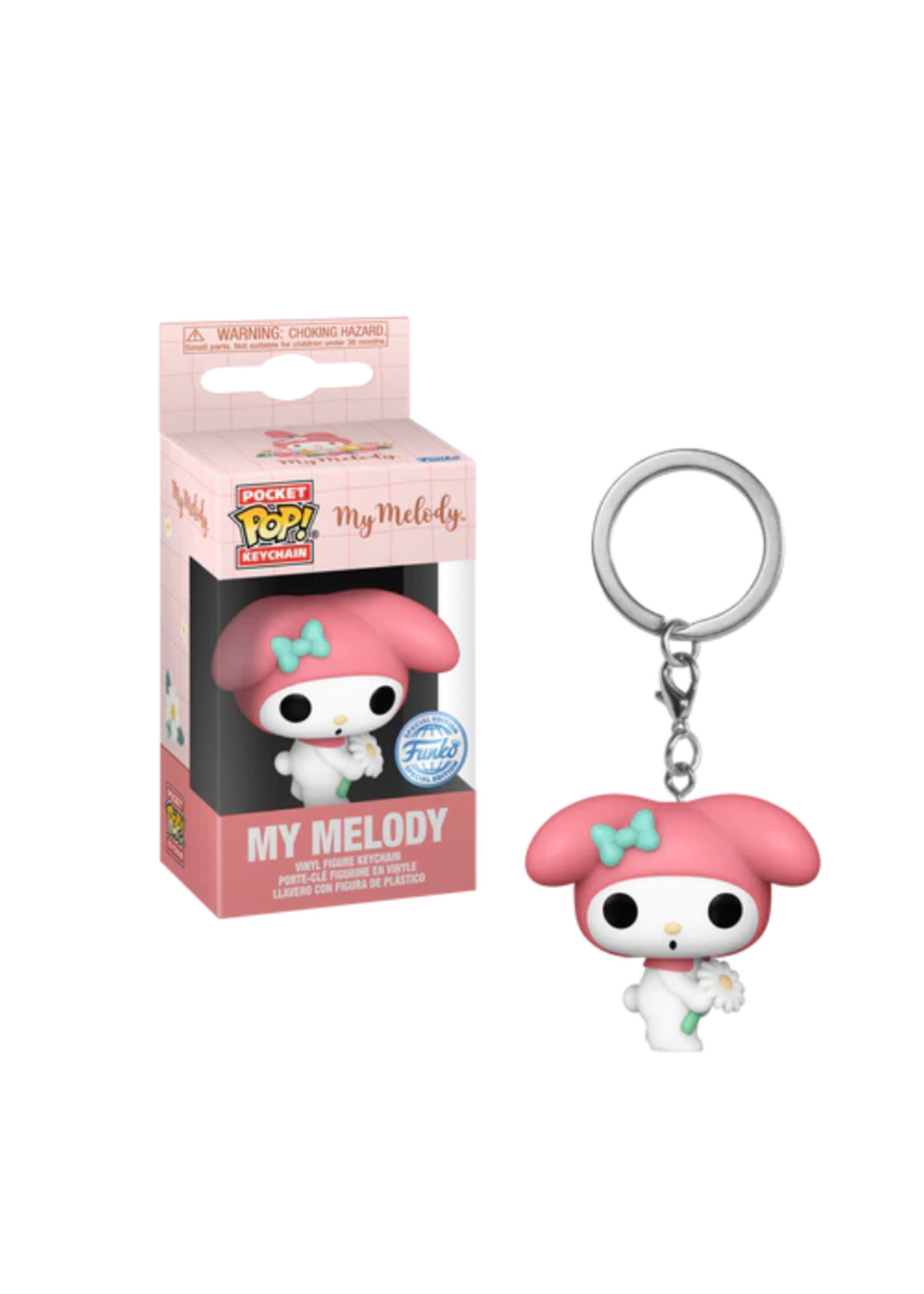 Funko POP! Keychain: Hello Kitty - My Melody (Spring Time)