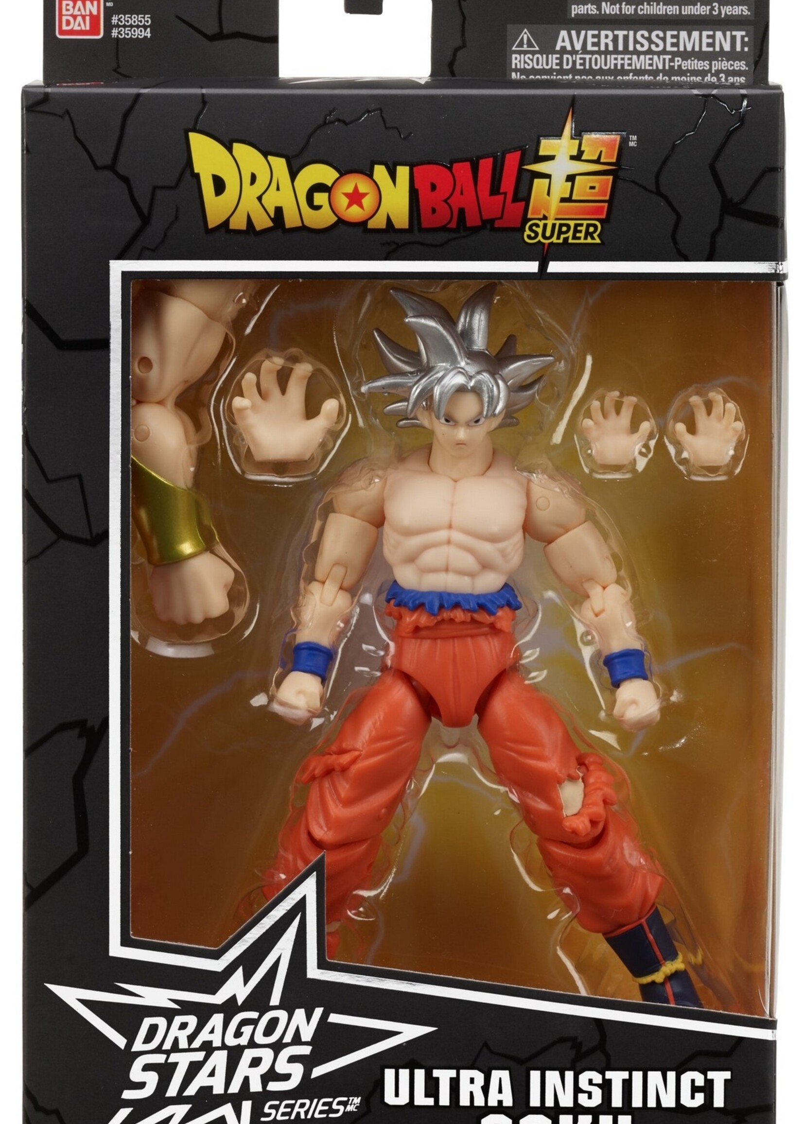Bandai Dragon Ball Super: Dragon Stars - Ultra Instinct Goku Action Figure