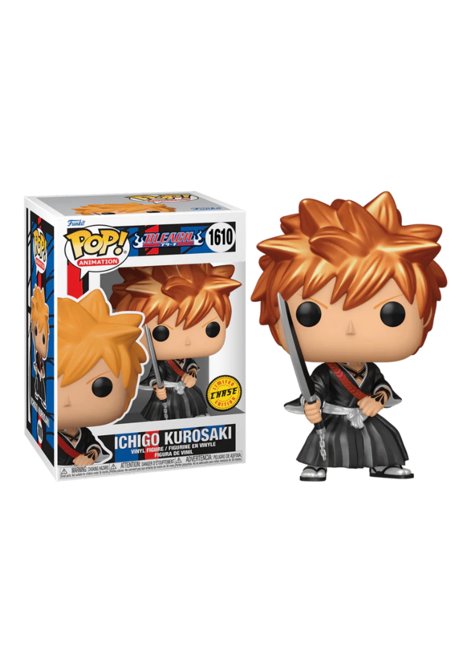 Funko POP! BLEACH - Ichigo (FB Shikai) w/ Chase (Metallic)