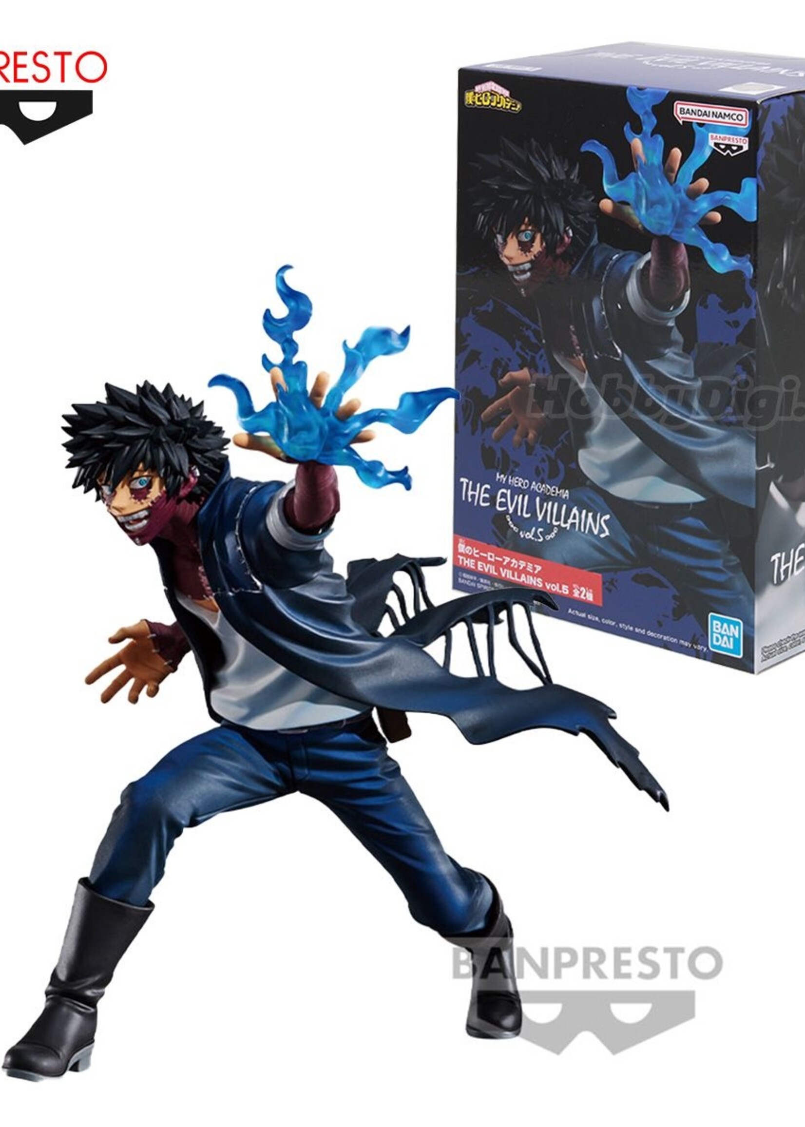 My Hero Academia The Evil Villains Dabi Vol.5 figure 15cm