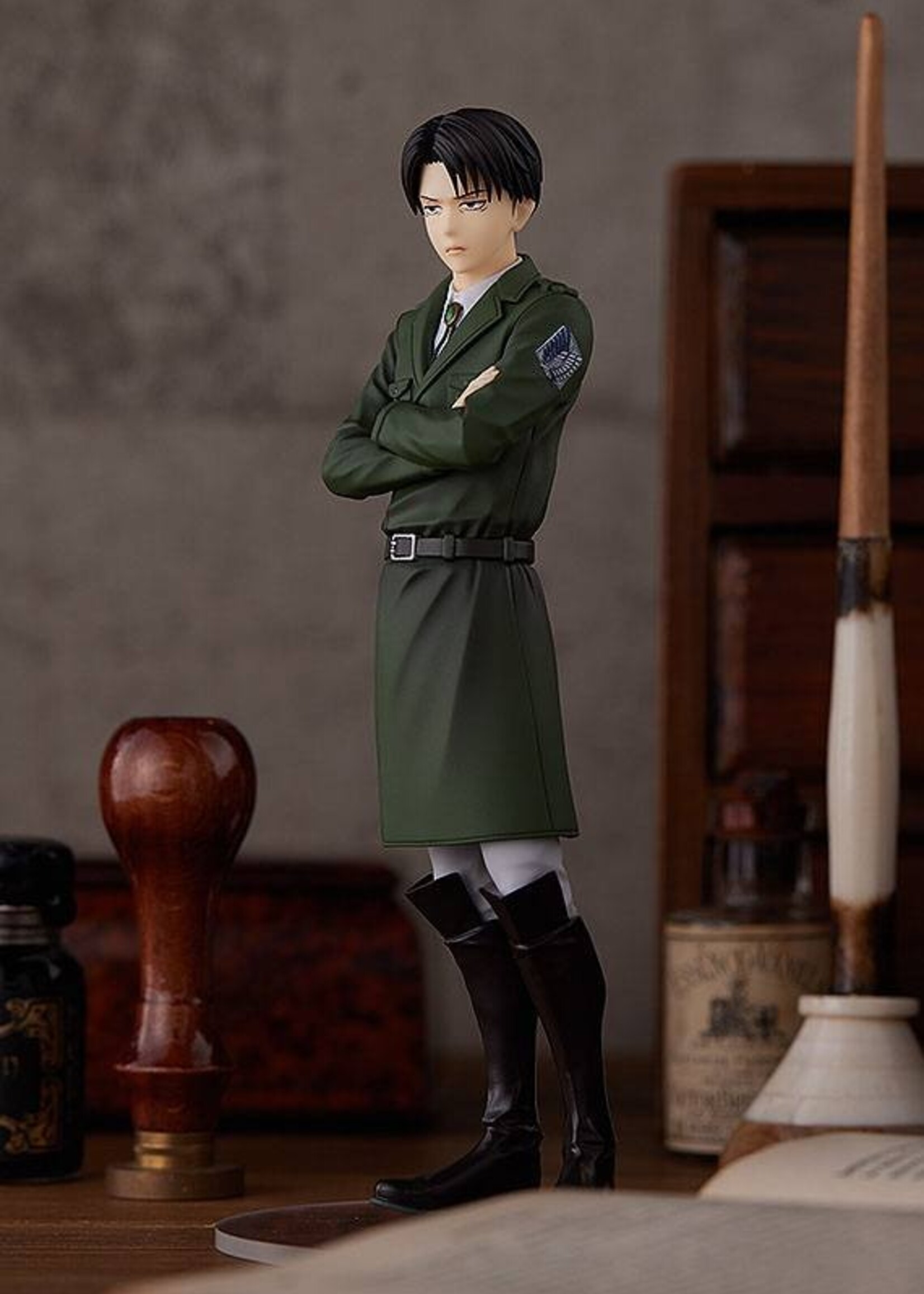 Good Smile Company Attack on Titan Pop Up Parade PVC Statue Levi 17 cm