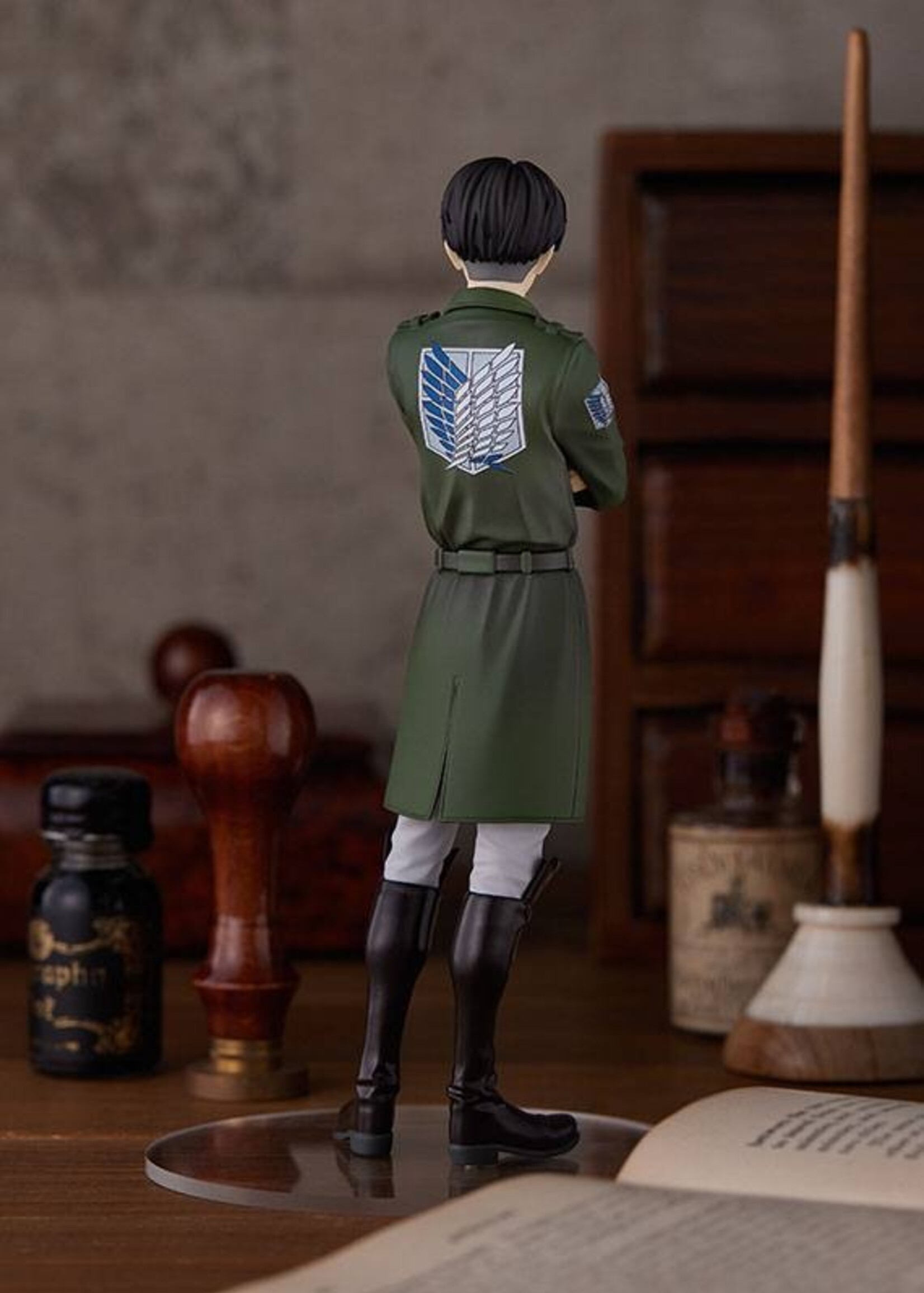 Good Smile Company Attack on Titan Pop Up Parade PVC Statue Levi 17 cm