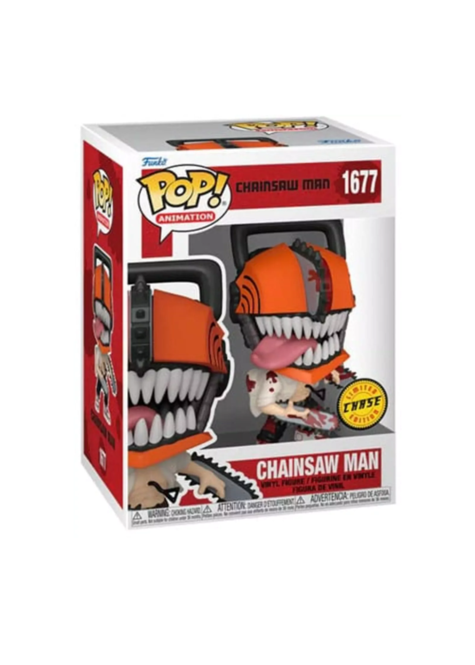 Funko POP!- Chainsaw Man w/ Chase (Blood)