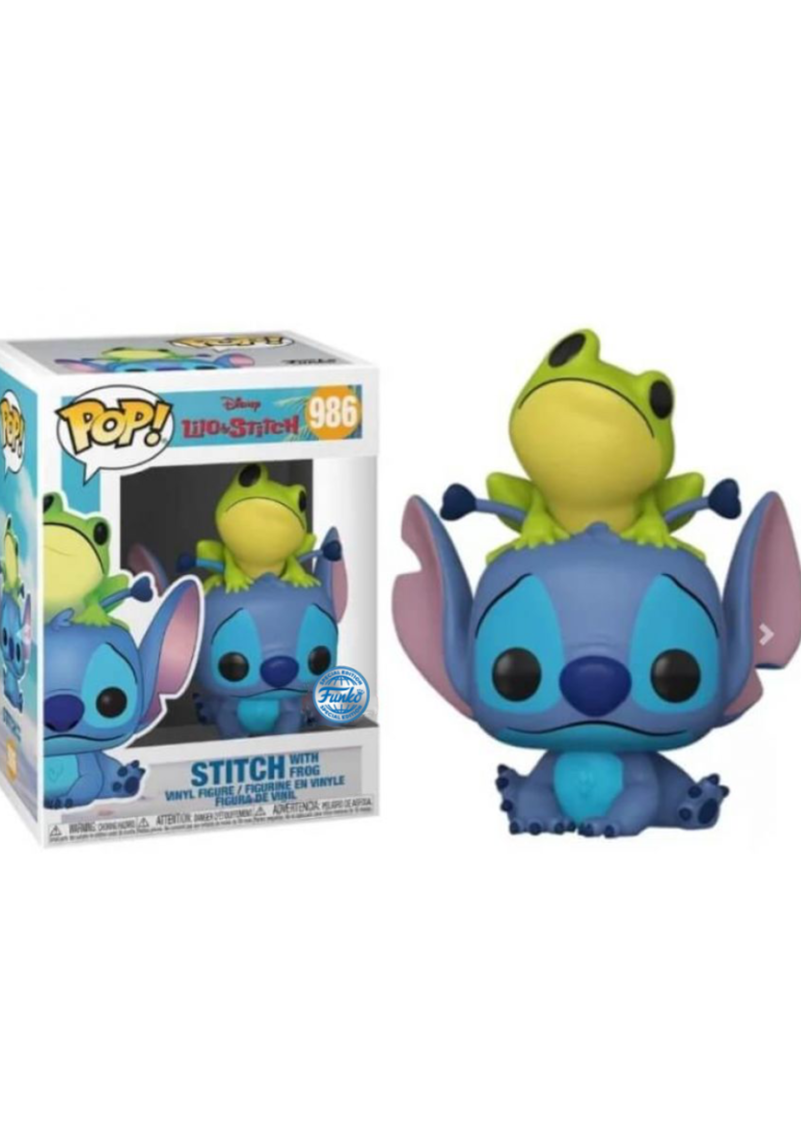 Funko POP! Lilo & Stitch - Stitch w/ Frog