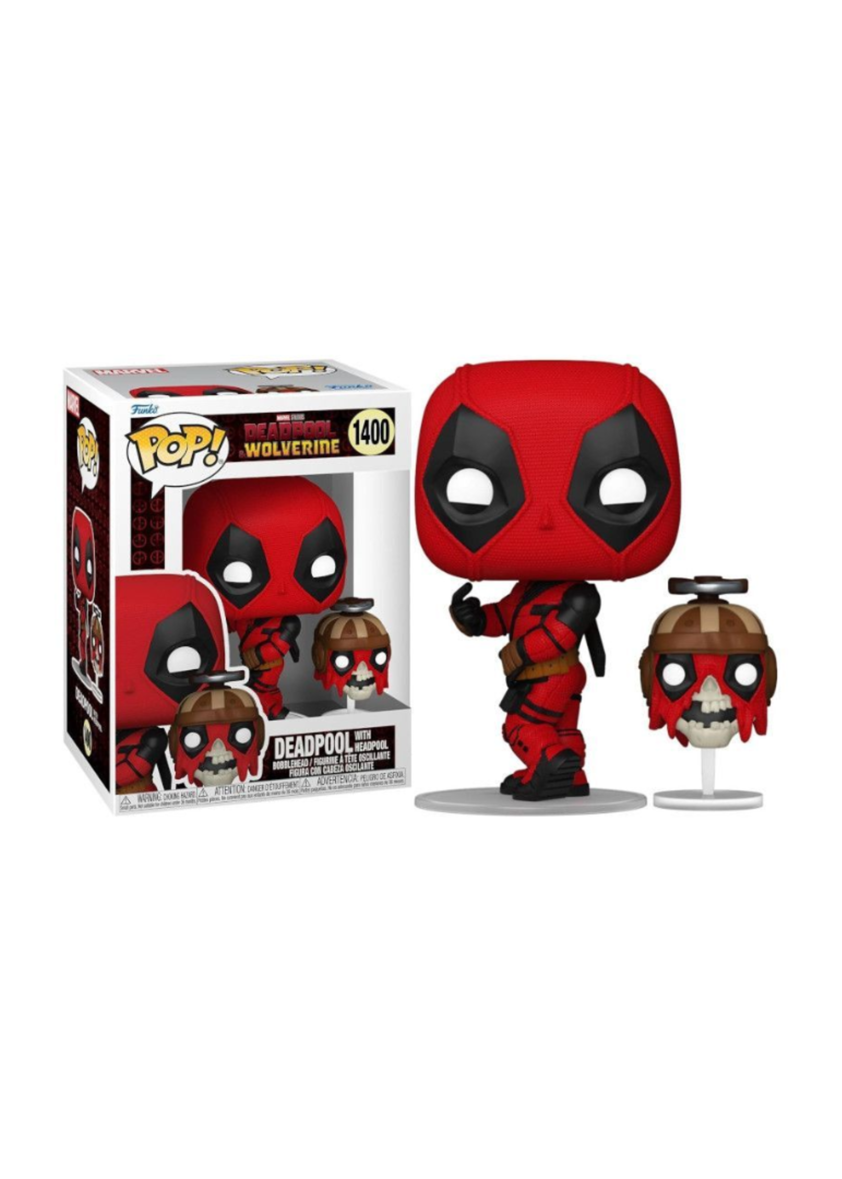 Funko POP! & Buddy: Deadpool with Headpool