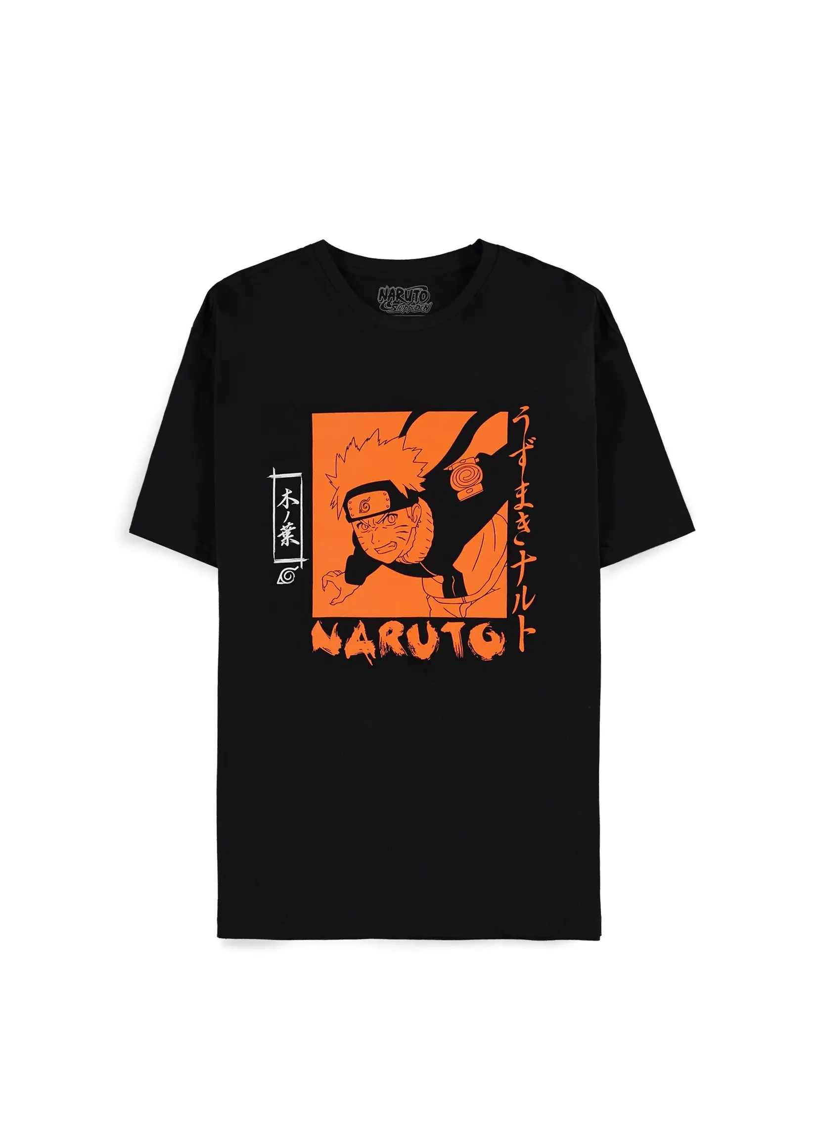 Naruto Shippuden - Naruto Boxed - Short Sleeved T-shirt