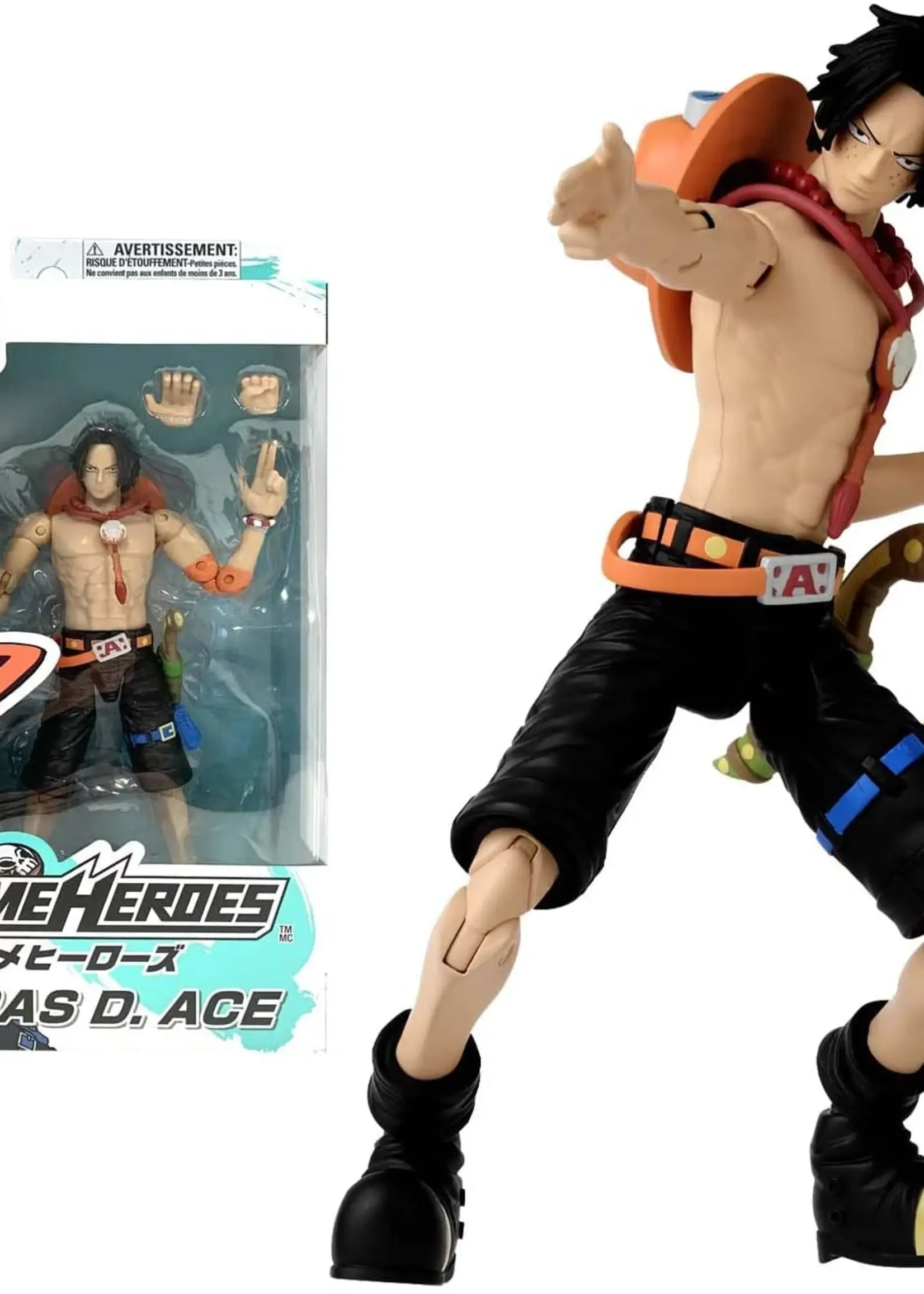 ONE PIECE - Portgas D.Ace - Figure Anime Heroes 17cm