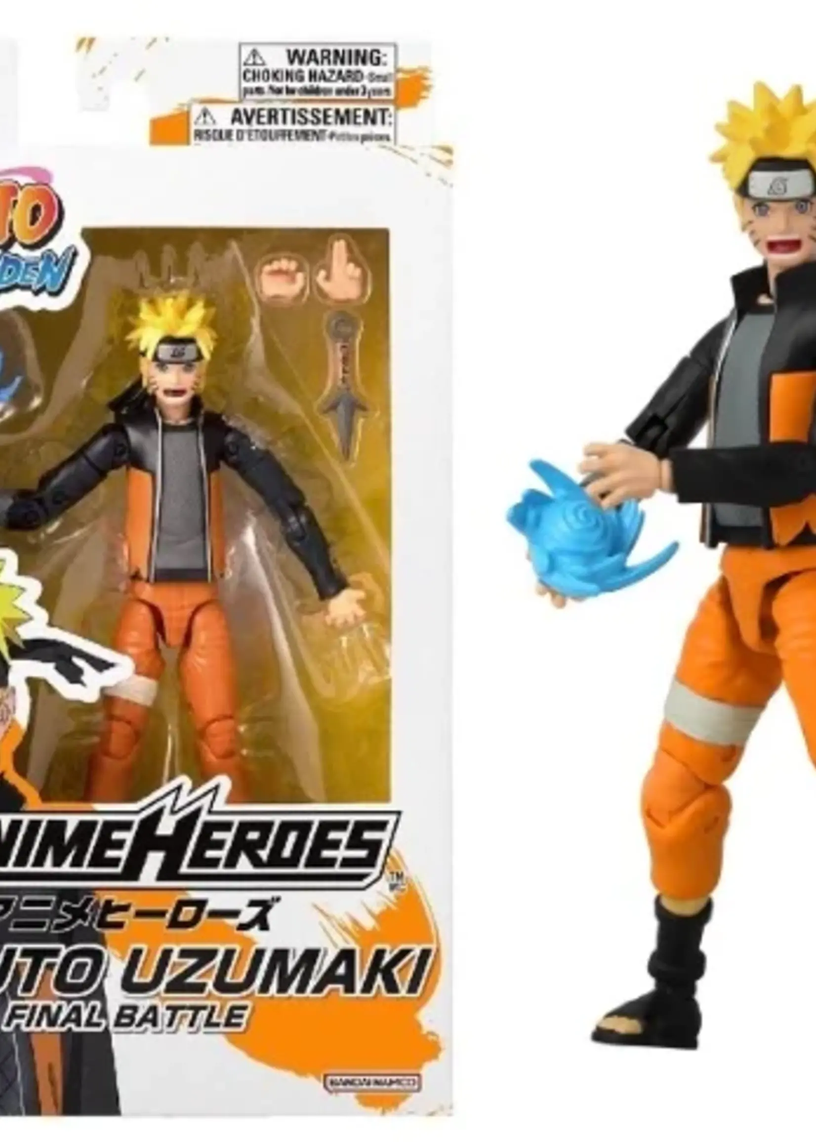 NARUTO - Naruto "Final Battle" - Figure Anime Heroes 17cm