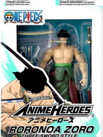 ONE PIECE - Roronoa Zoro Three Sword Style - Figure Anime Heroes 17cm