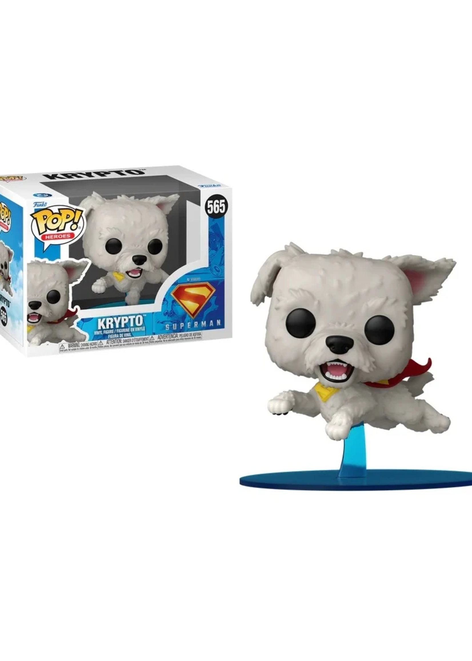 Funko POP! SUPERMAN (2025) -  Heroes N° 565 - Krypto