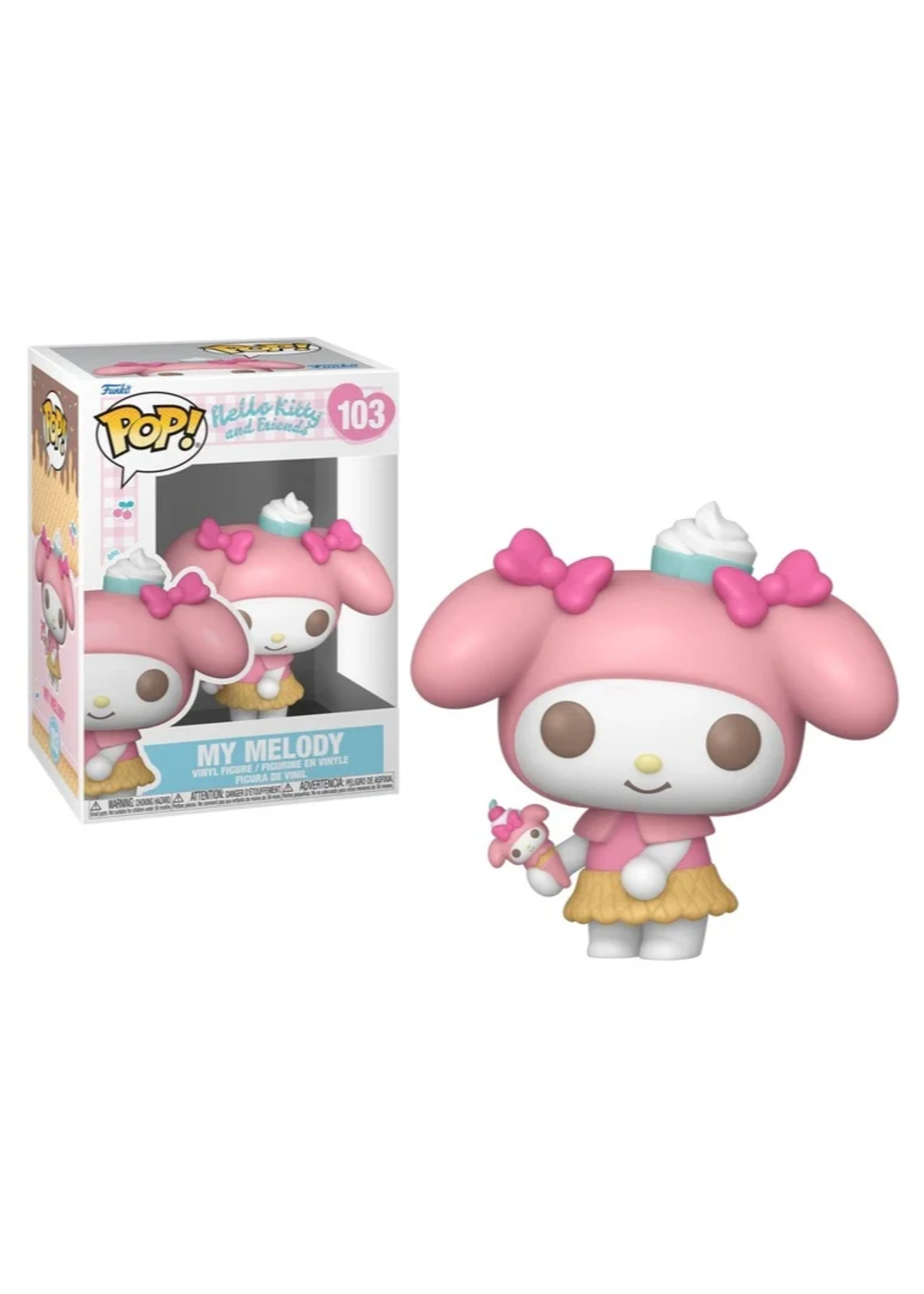 Funko POP! HELLO KITTY - Sanrio N° 103 - My Melody with ice cream