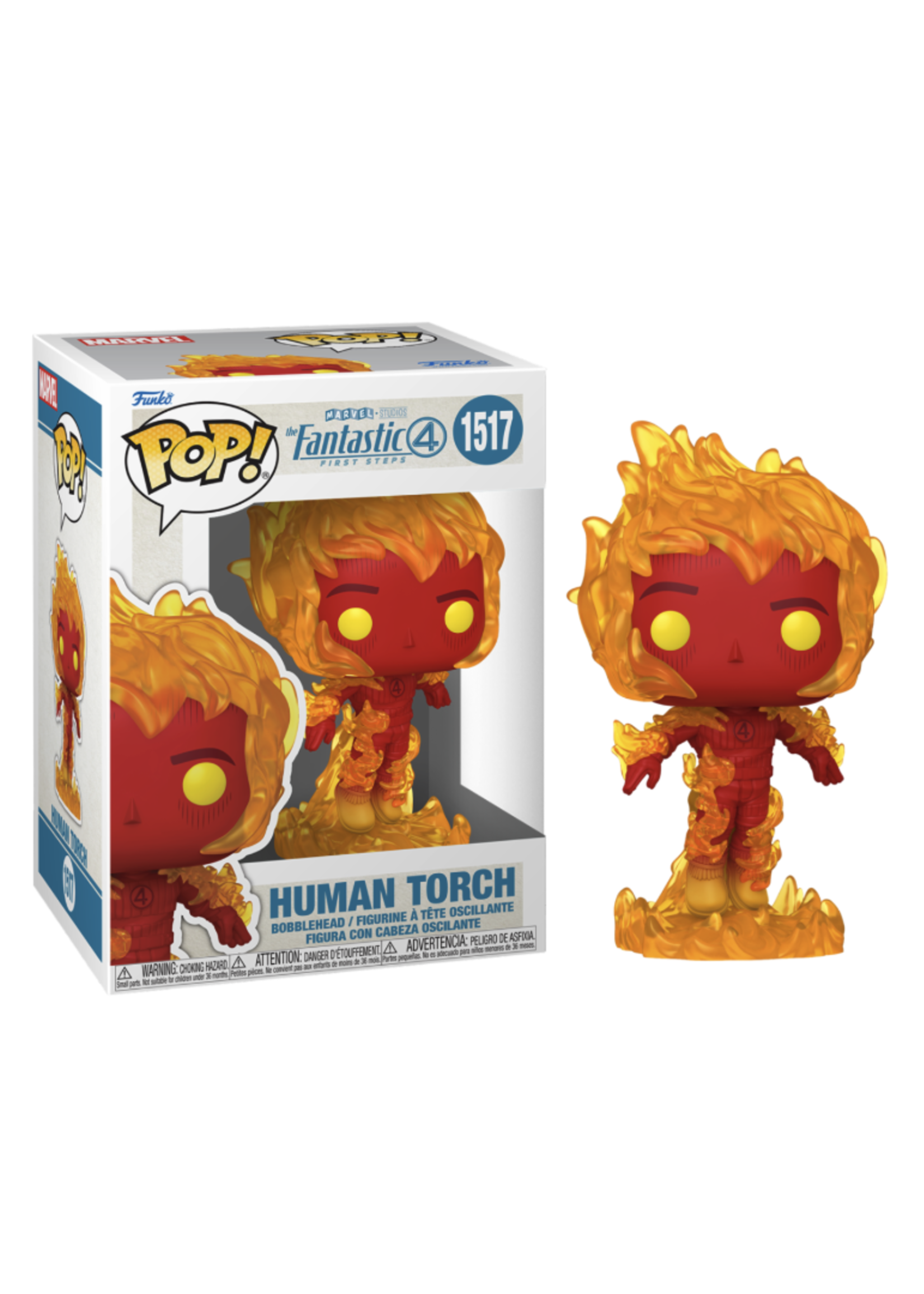 Funko POP! Marvel: FANTASTIC FOUR -  N° 1517 - Human Torch
