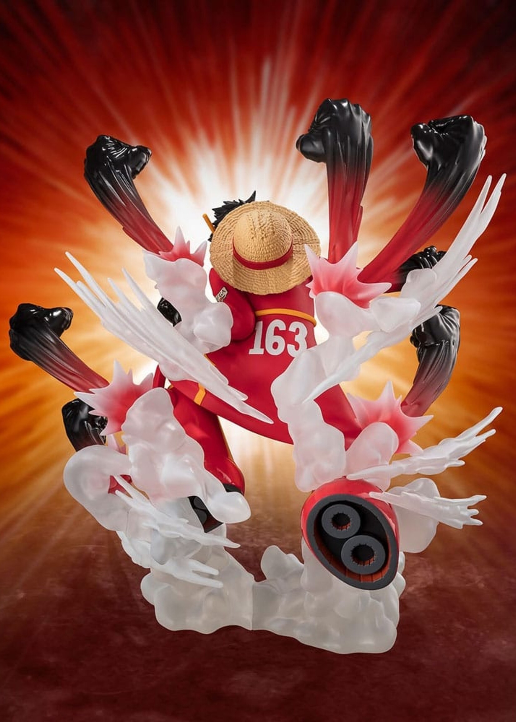 One Piece Figuarts ZERO Extra Battle PVC Statue Monkey D. Luffy -Gum Gum Hawk Gatling