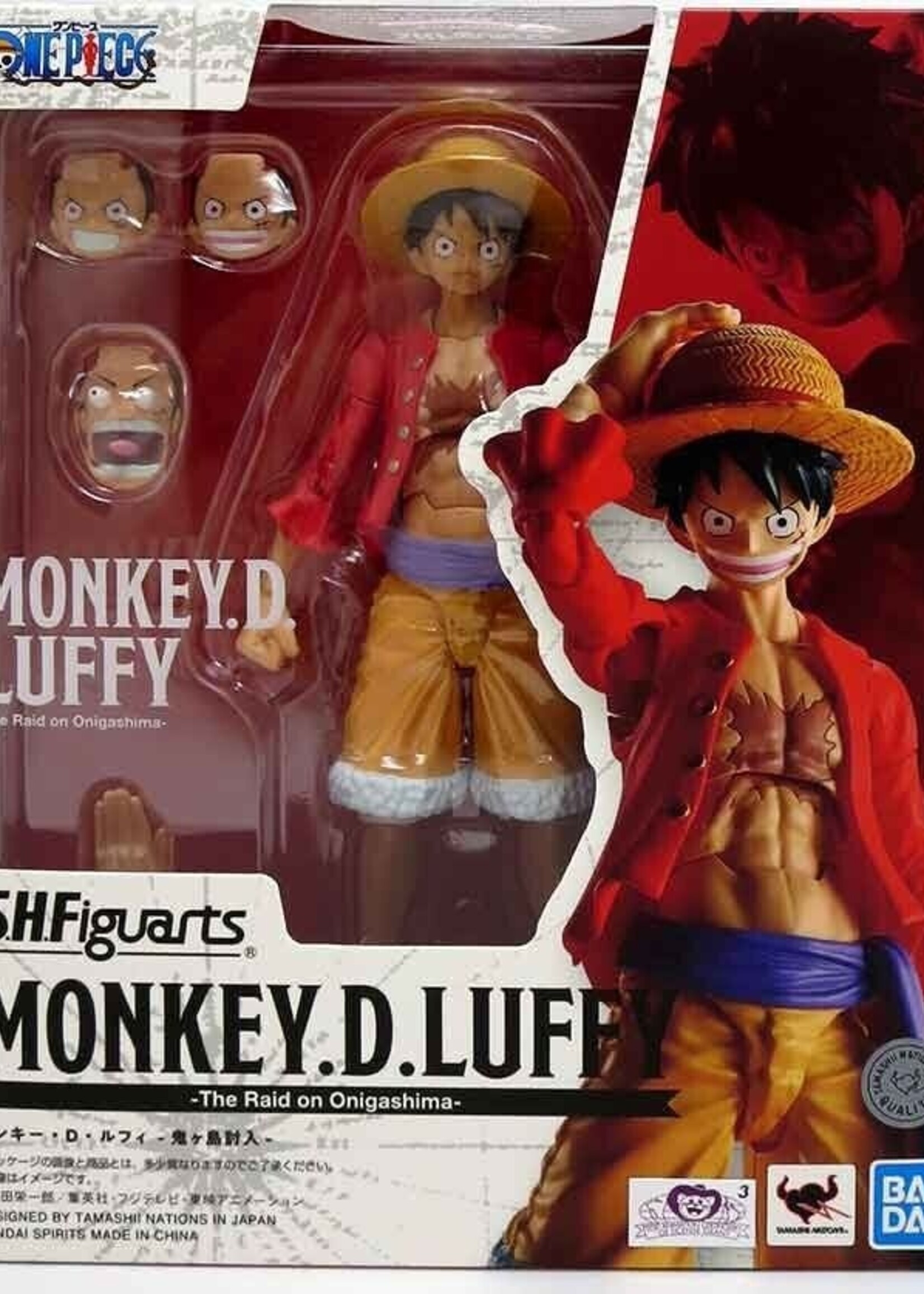 One Piece S.H. Figuarts Action Figure Monkey D. Luffy (The Raid on Onigashima) 14 cm