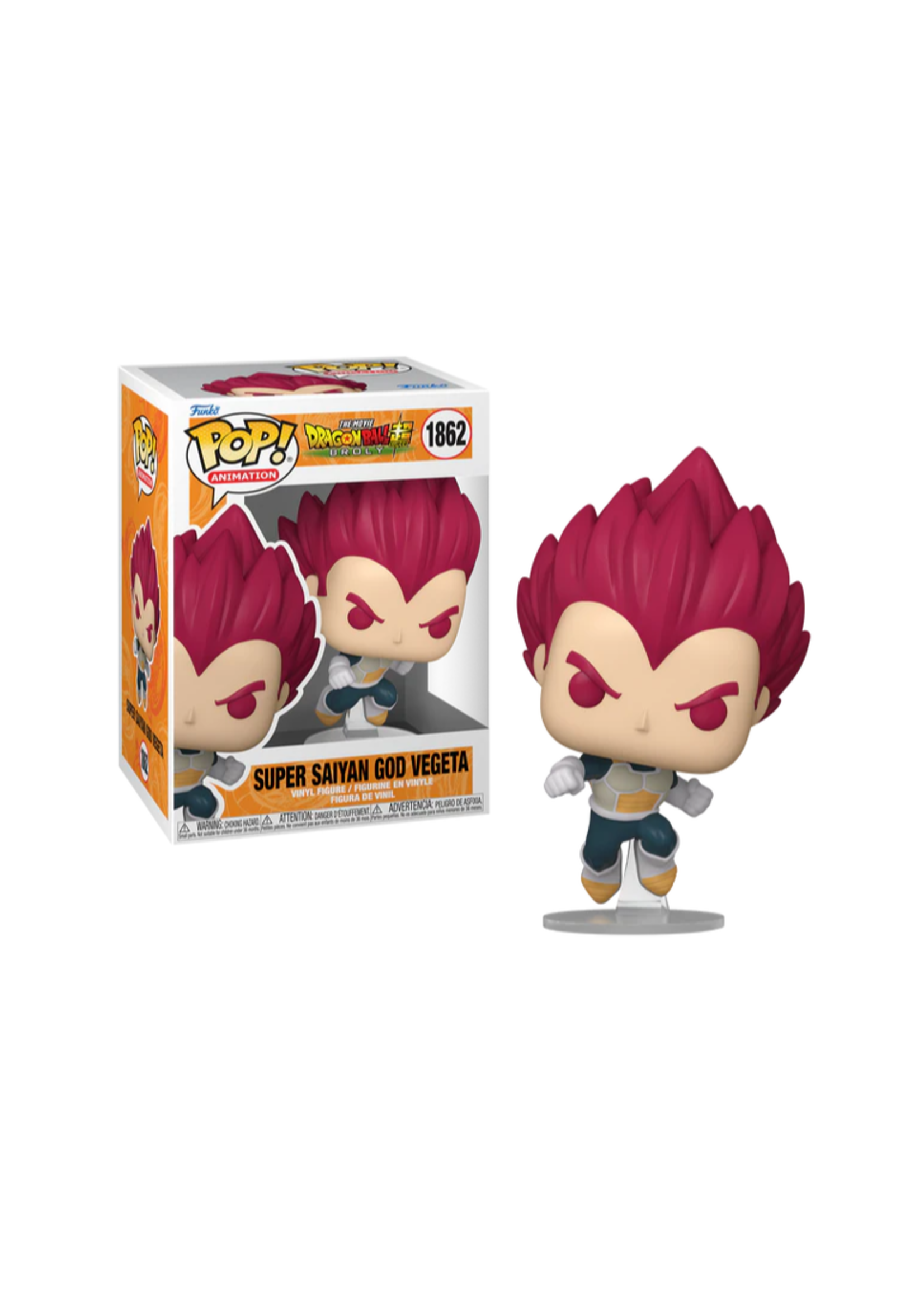 Funko POP! DRAGON BALL SUPER BROLY - N° 1862 - SSG Vegeta