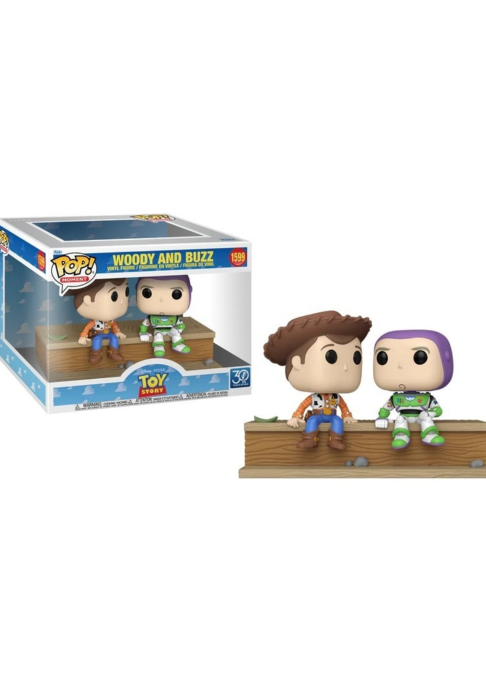 TOY STORY 30TH ANNIVERSARY - Funko POP! Moment N° 1599 - Woody & Buzz