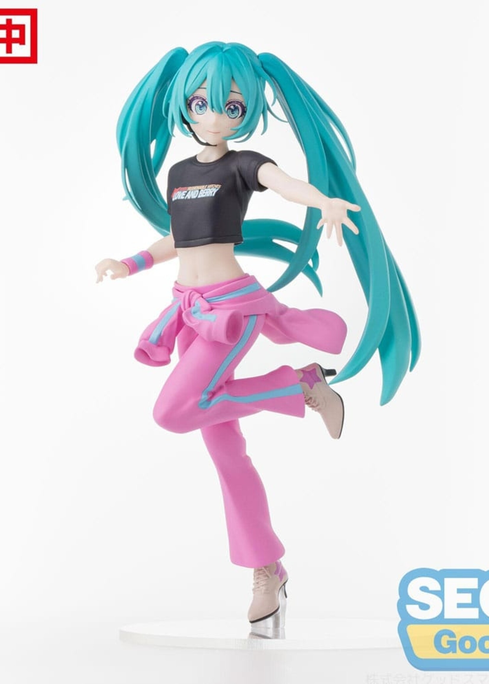 Hatsune Miku x Love and Berry Dress Up and Dance! Desktop x Decorate Collections PVC Statue Hatsune Miku Berry Costume