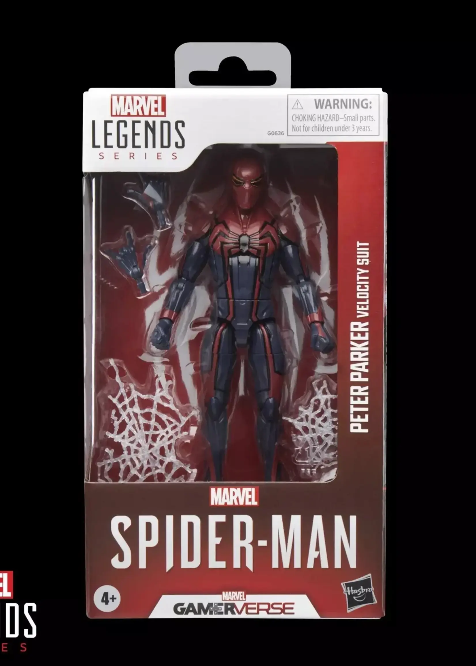 Spider-Man Marvel Legends Gamerverse Action Figure Peter Parker Velocity Suit