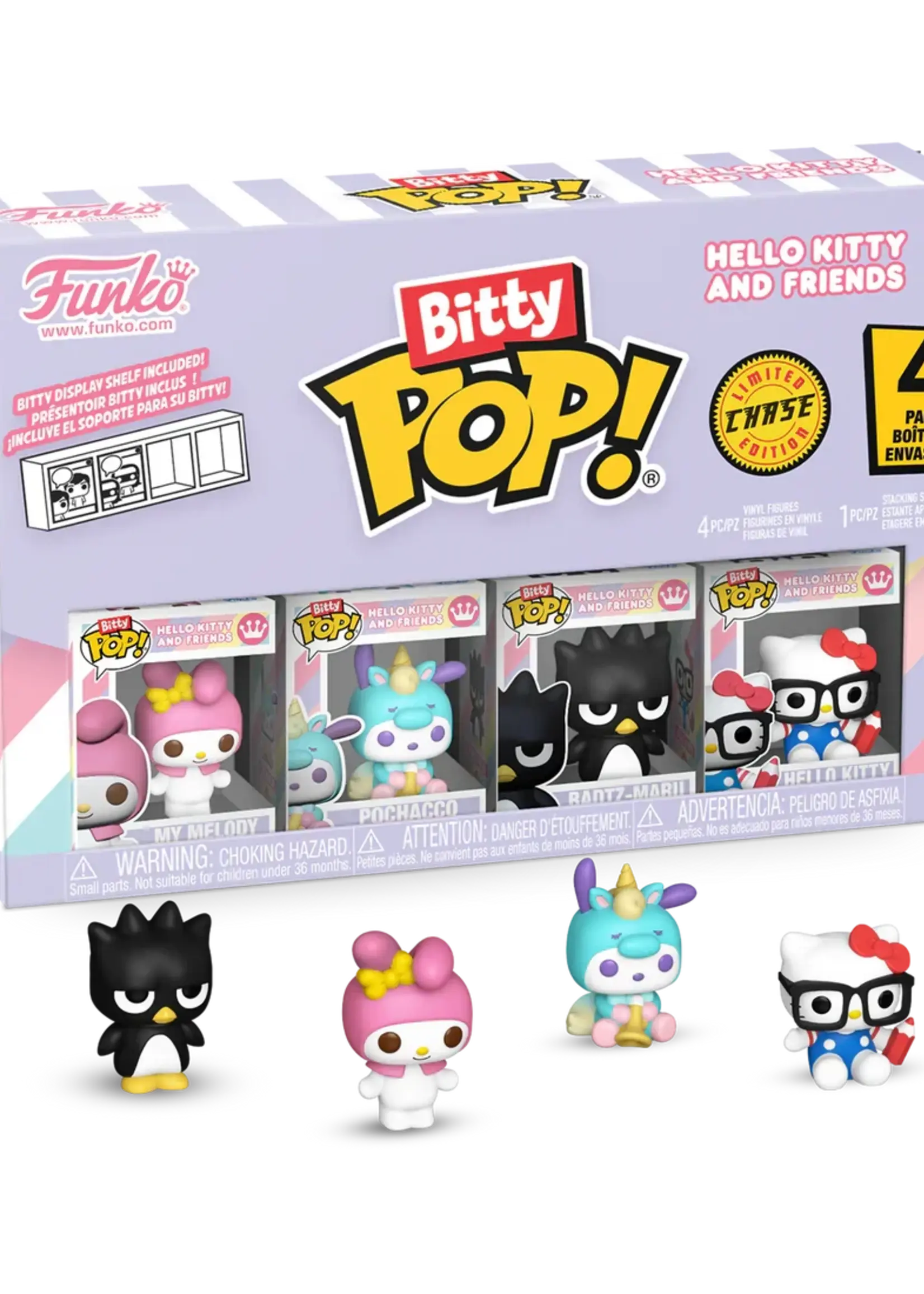SANRIO - Bitty Pop 4 Pack 2.5cm - My Melody