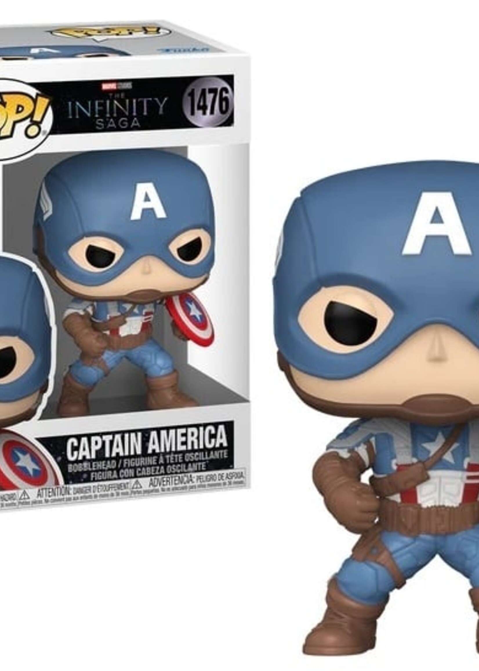 Funko POP! THE INFINITY SAGA - Marvel N° 1476 - Captain America