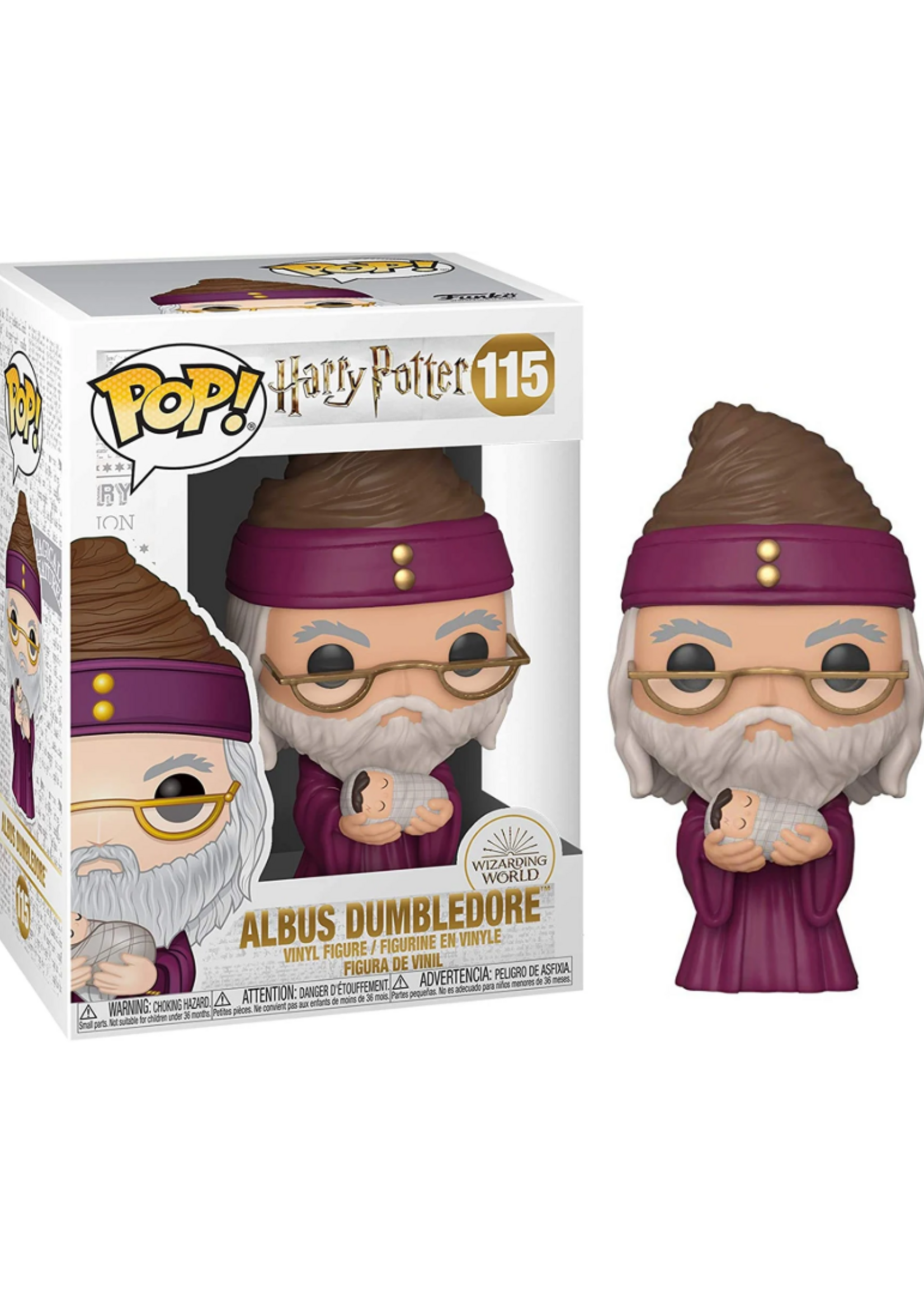 Funko POP! HARRY POTTER - N° 115 - Dumbledore w/ Baby Harry