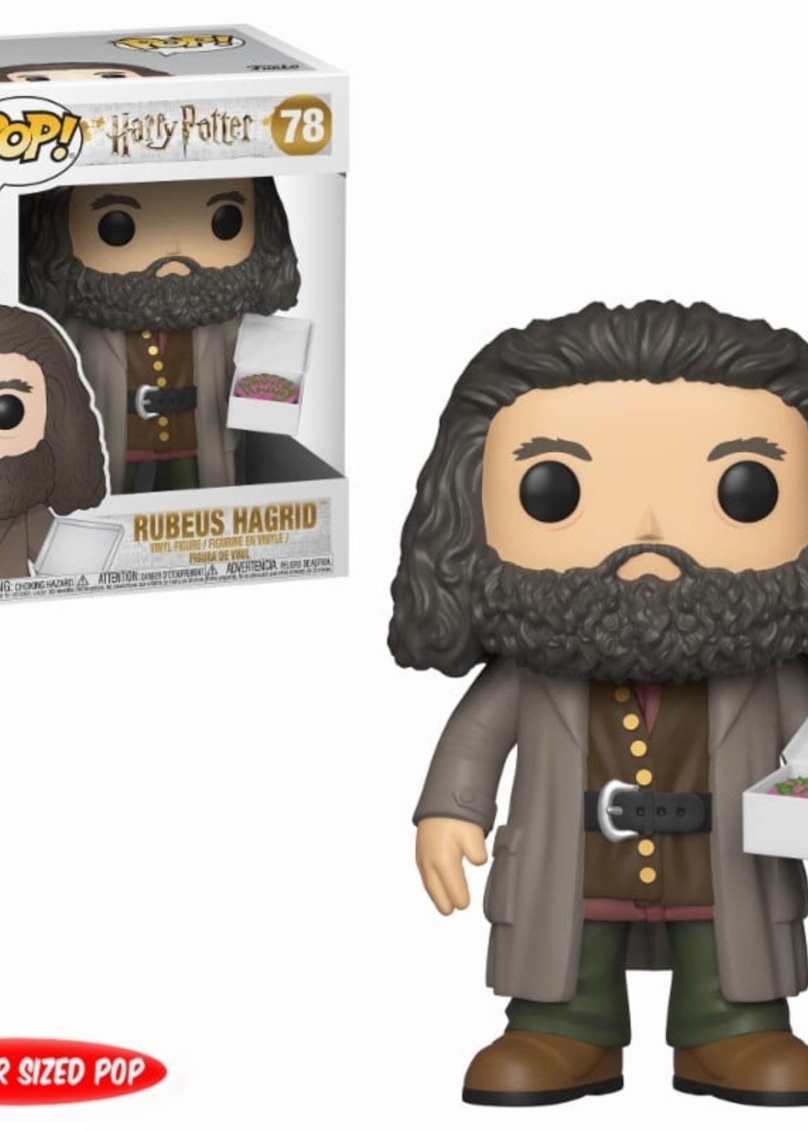 Funko POP! HARRY POTTER - SUPER 6" N° 78 - Hagrid with Cake