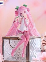 Hatsune Miku Noodle Stopper PVC Statue Sakura Miku Pearl