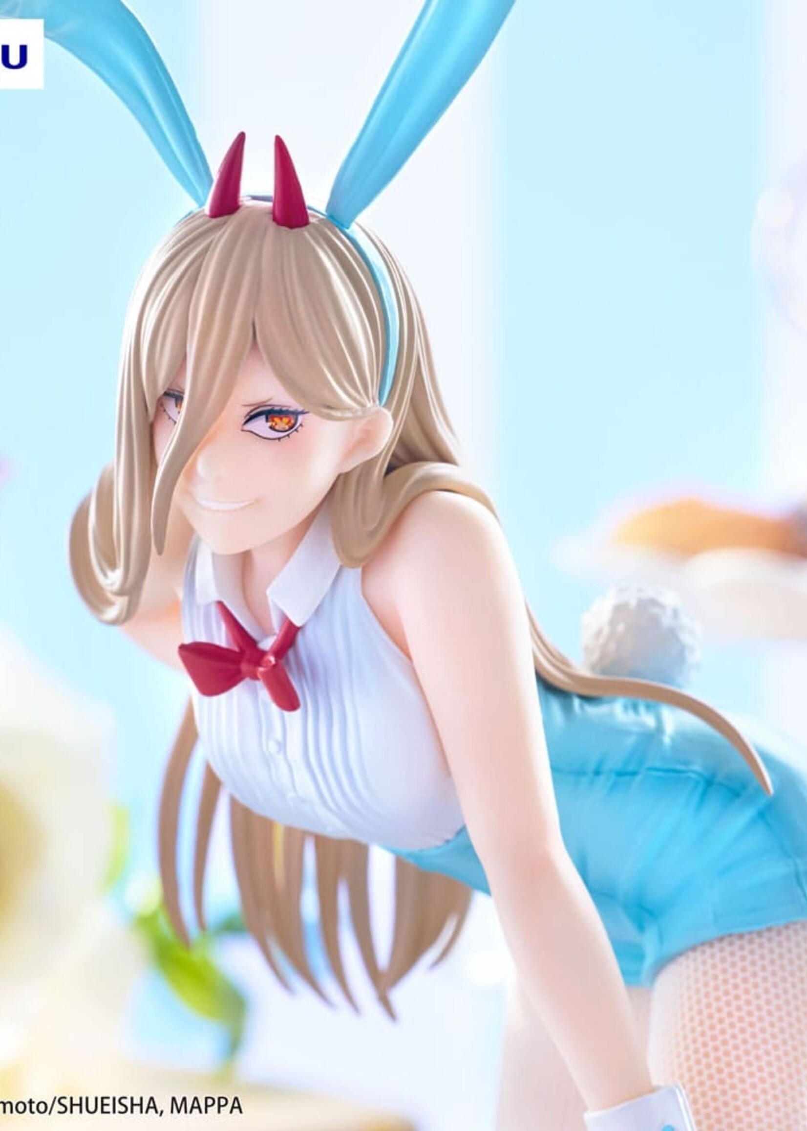 Chainsaw Man BiCute Bunnies PVC Statue Power Light Blue Color