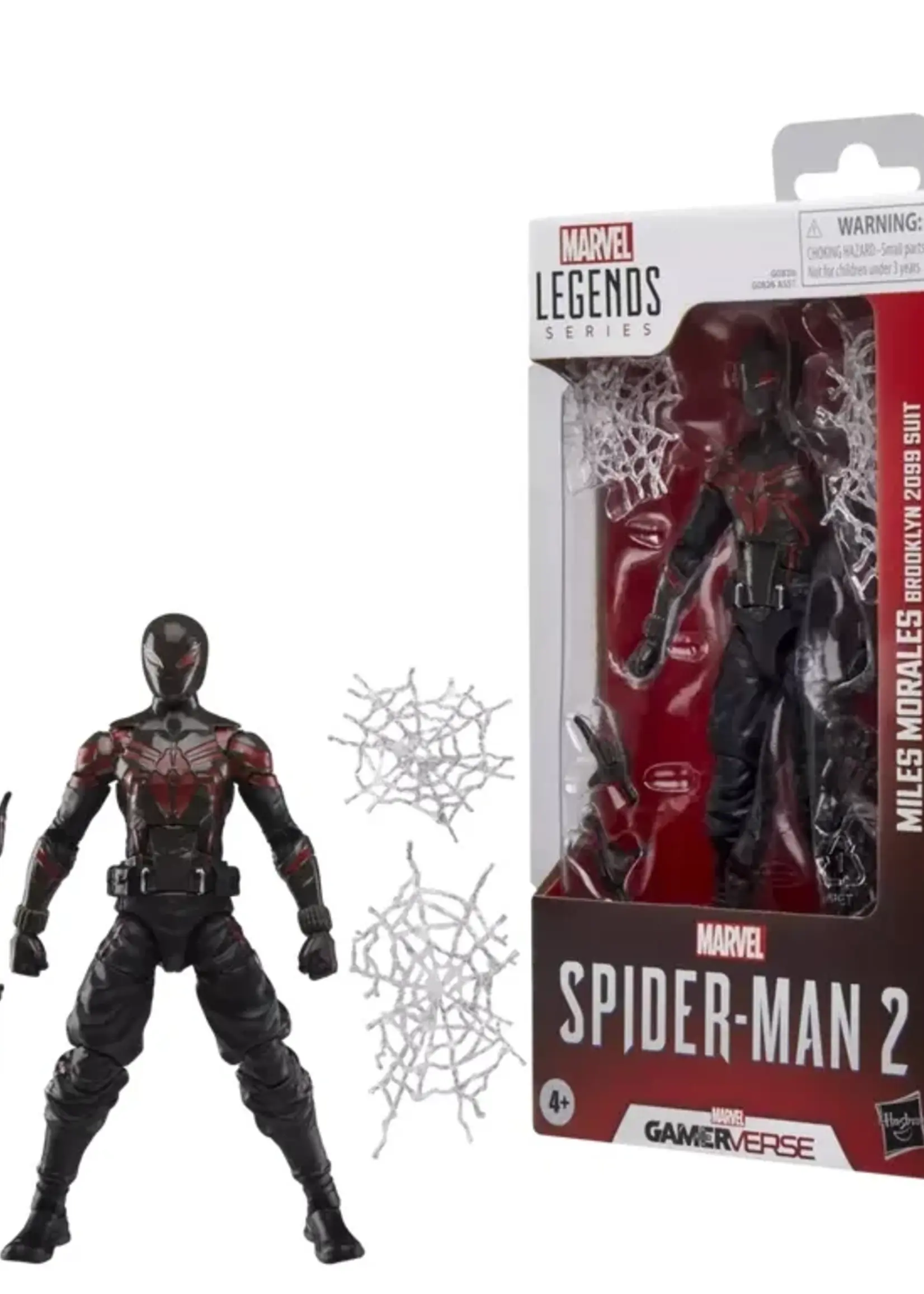 Spider-Man 2 Marvel Legends Gamerverse Action Figure Miles Morales (Brooklyn 2099 Suit)