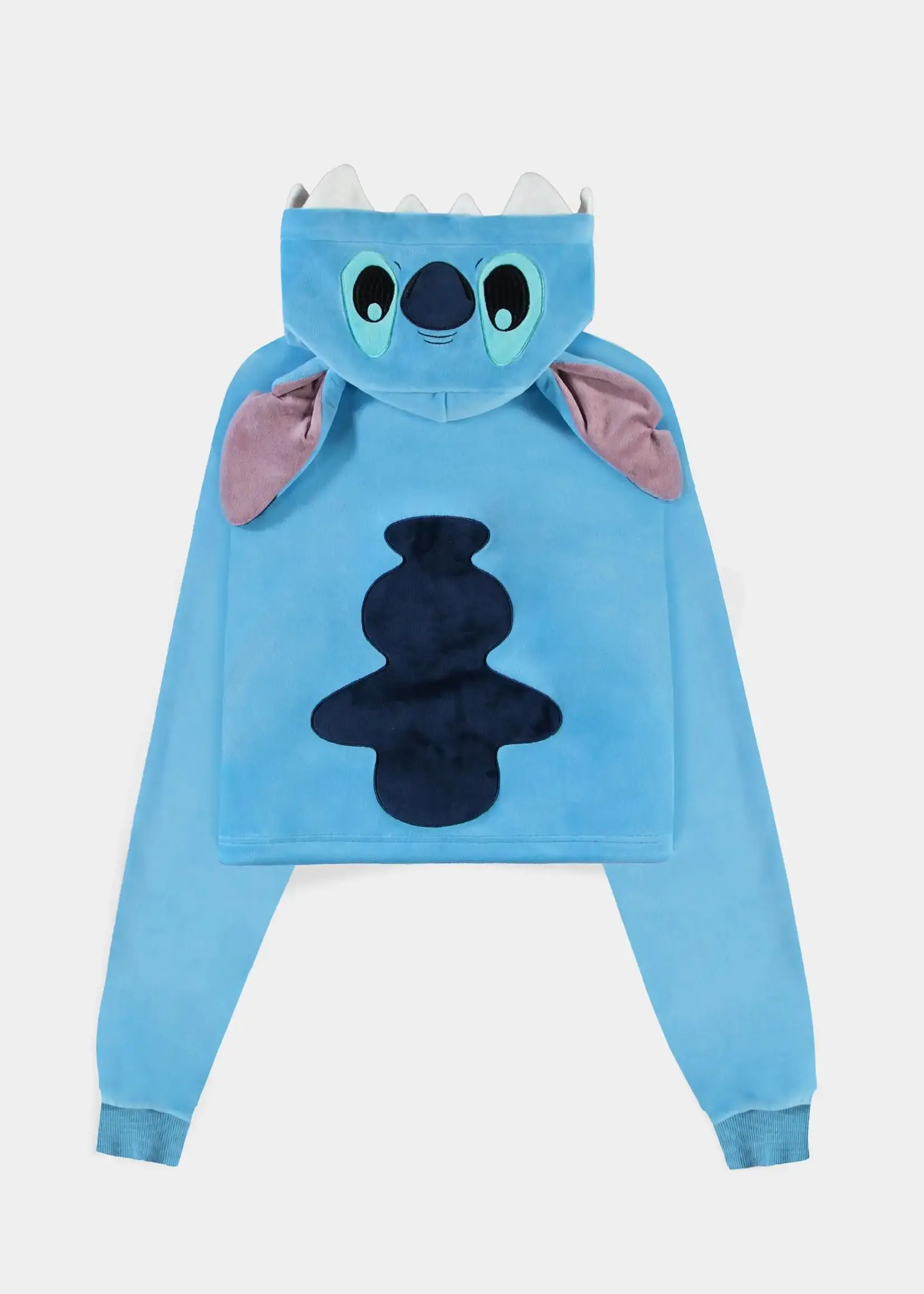 Lilo & Stitch - Stitch - Novelty Cropped Hoodie
