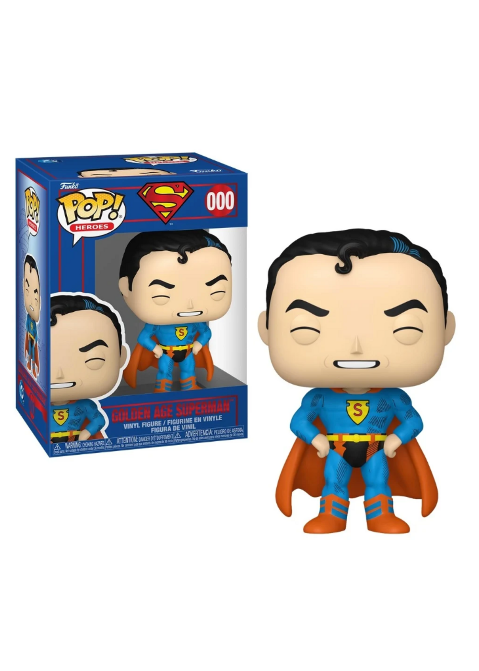 Funko POP! SUPERMAN - N°000 - Golden Age Superman