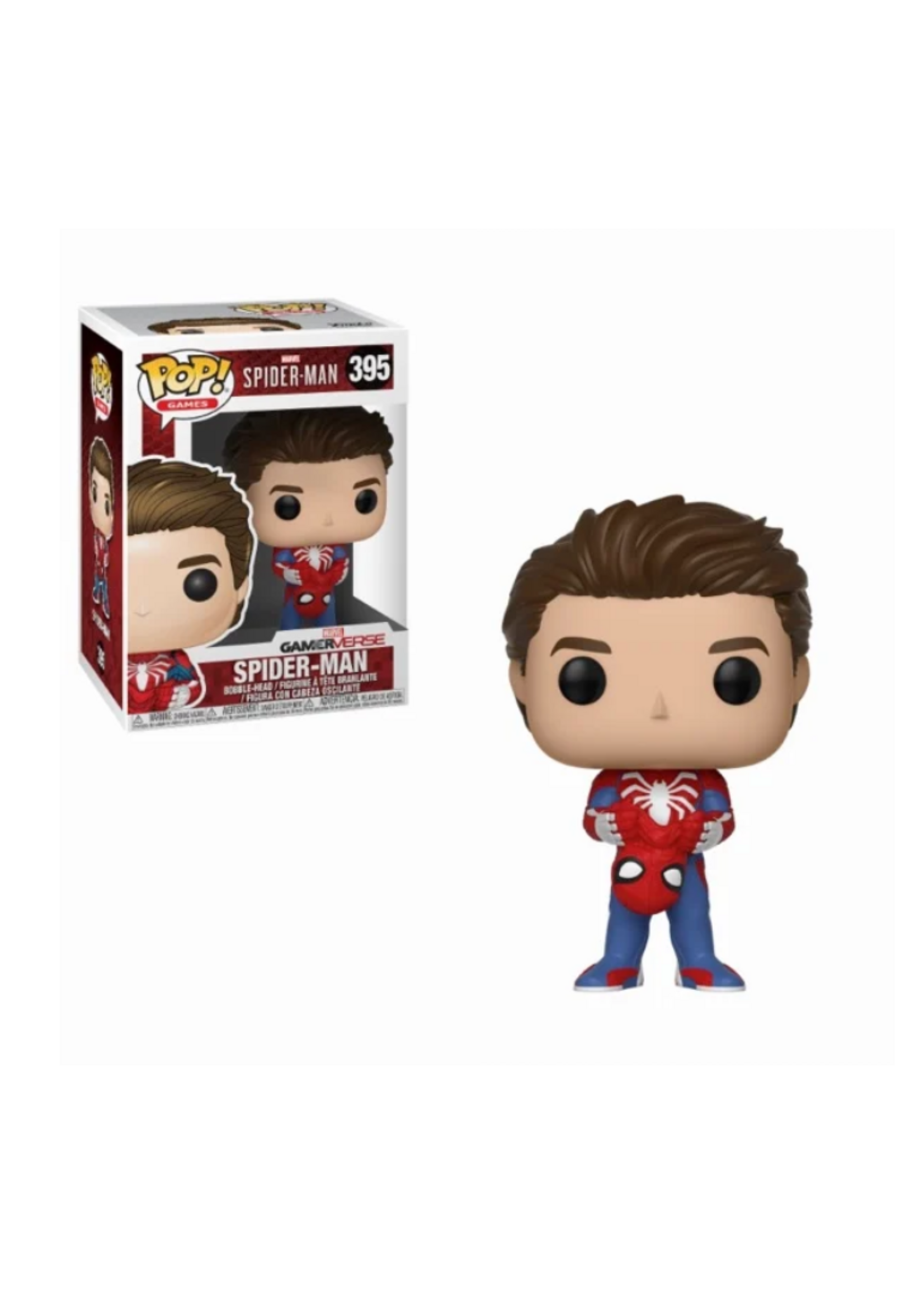 Funko POP! MARVEL - Spiderman - N° 395 - Unmasked Spider-Man