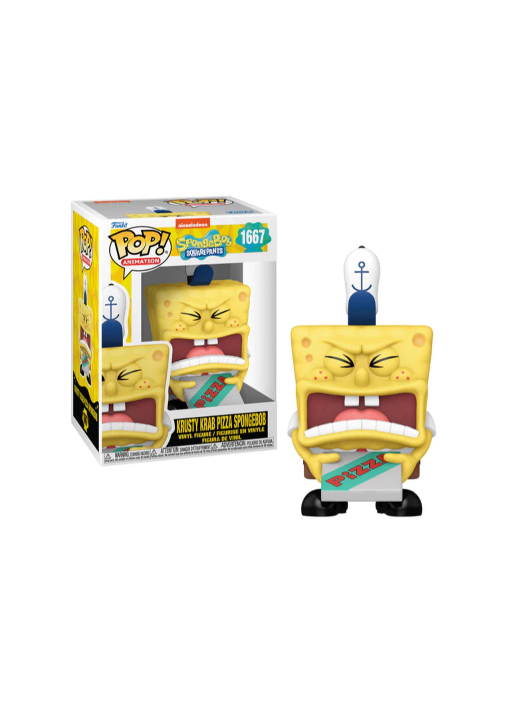 SPONGEBOB SQUAREPANTS - POP N° 1667 - SpongeBob with Pizza
