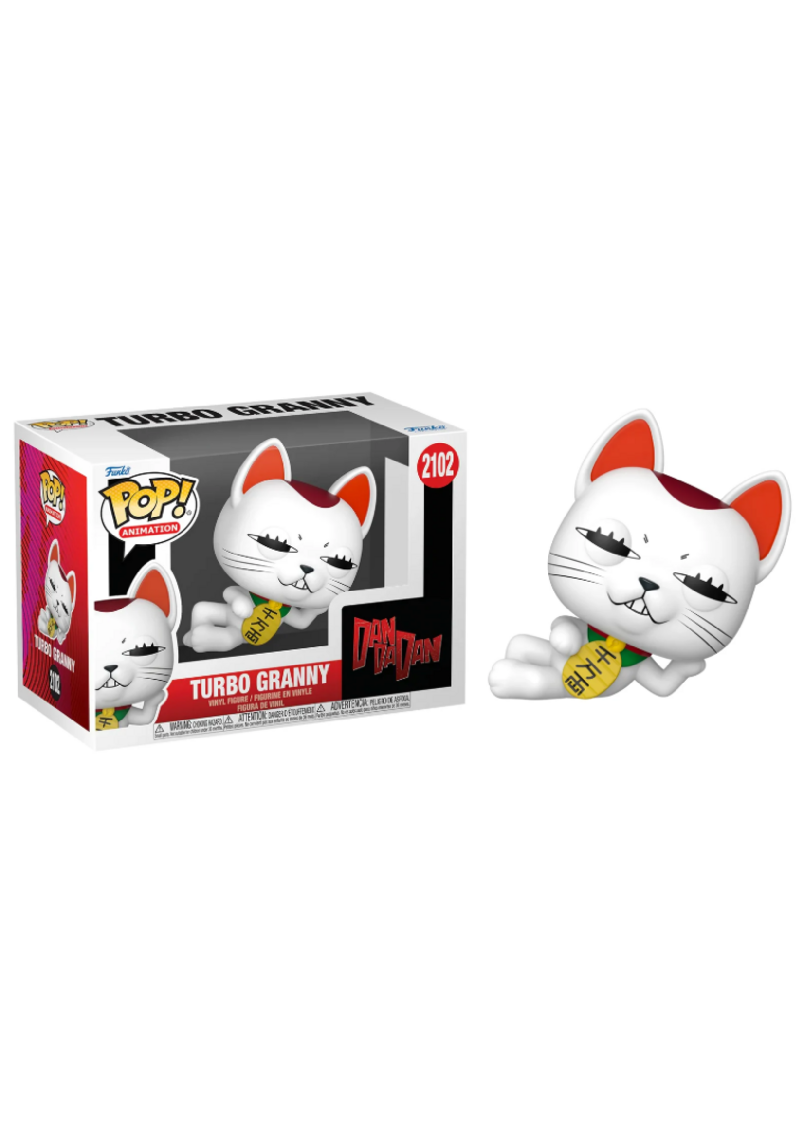 Funko POP! DANDADAN - N° 2102 - Turbo Granny Cat