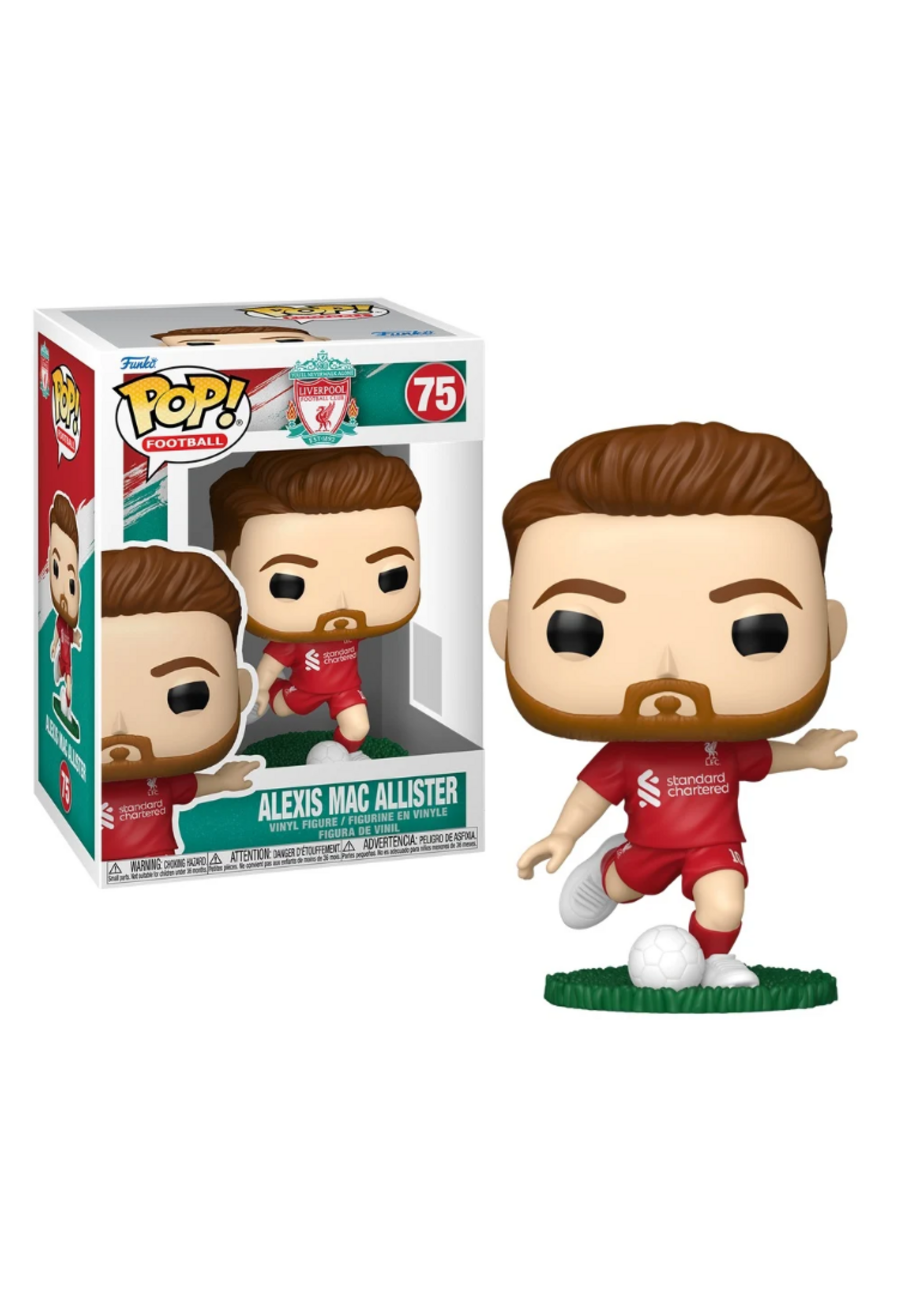 Funko POP! LIVERPOOL - Football N° 75 - Alexis Mac Allister